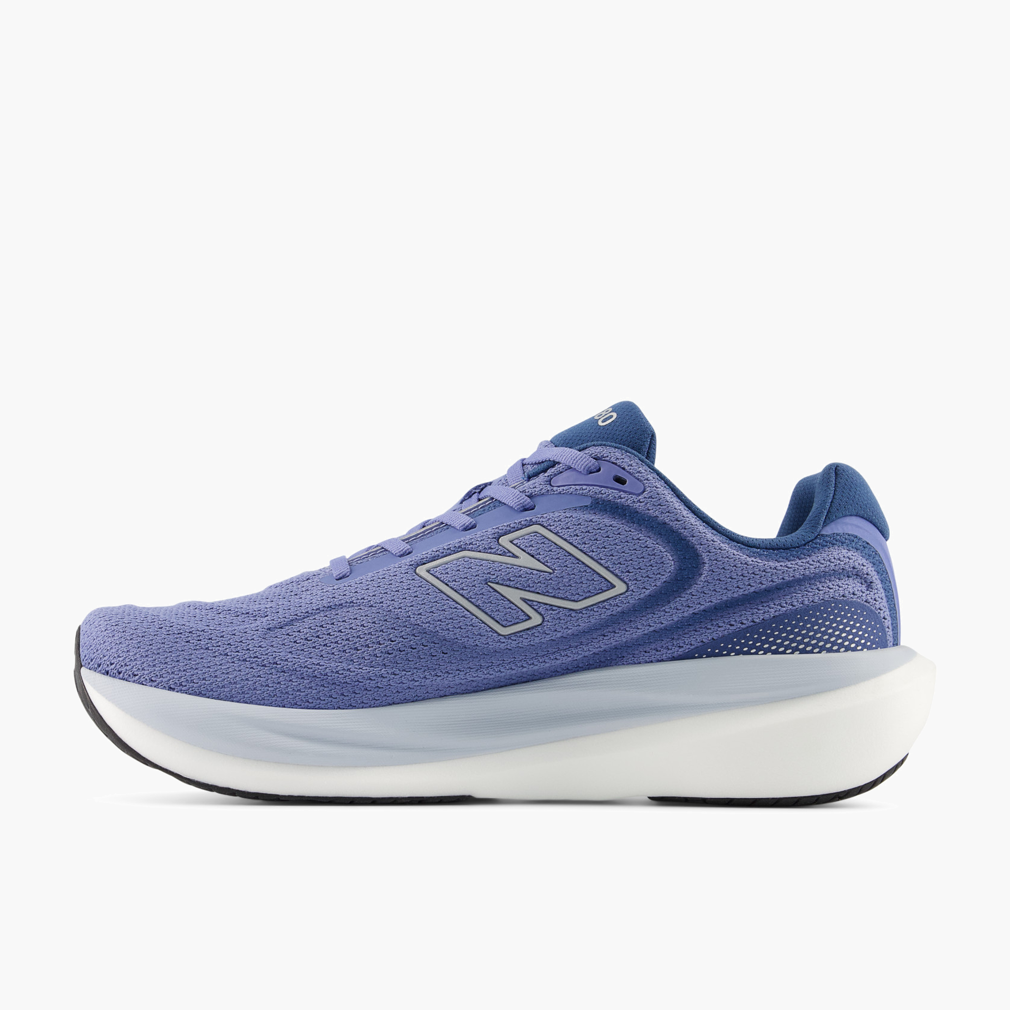 Medial angle shot of Men's 1080 v15 in Fairweatherblue / Silvermetallic / Magicblue