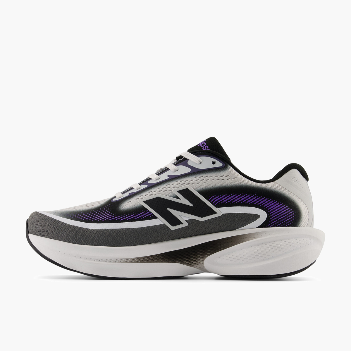 Medial angle shot of Men's Ellipse v1 in Electricindigo / Castlerock / Black