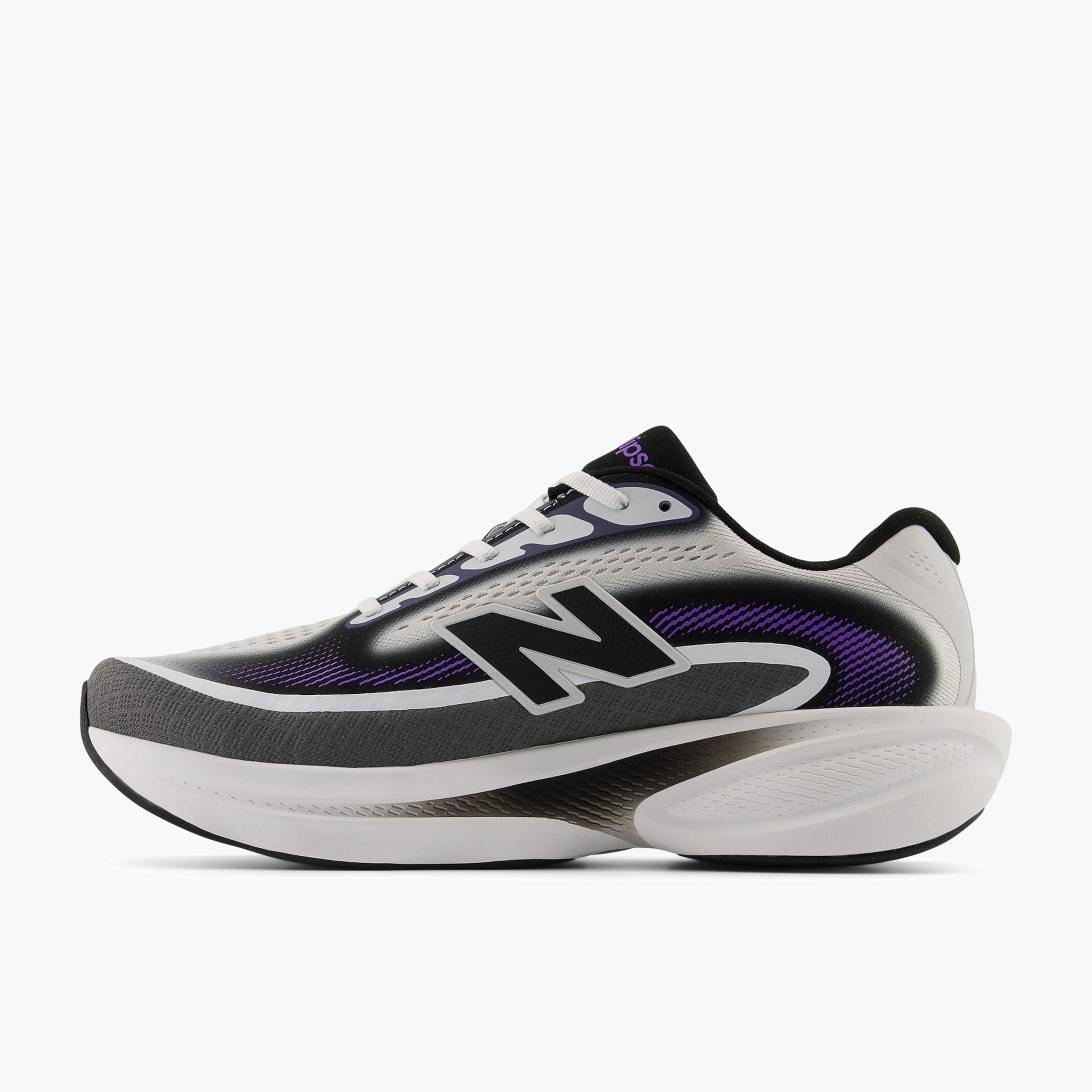 Medial angle shot of Men's Ellipse v1 in Electricindigo / Castlerock / Black