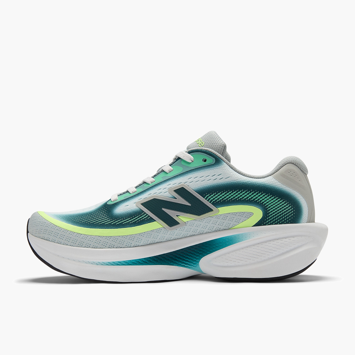 Medial angle shot of Men's Ellipse v1 in Deepend / Glintblue / Medusagreen
