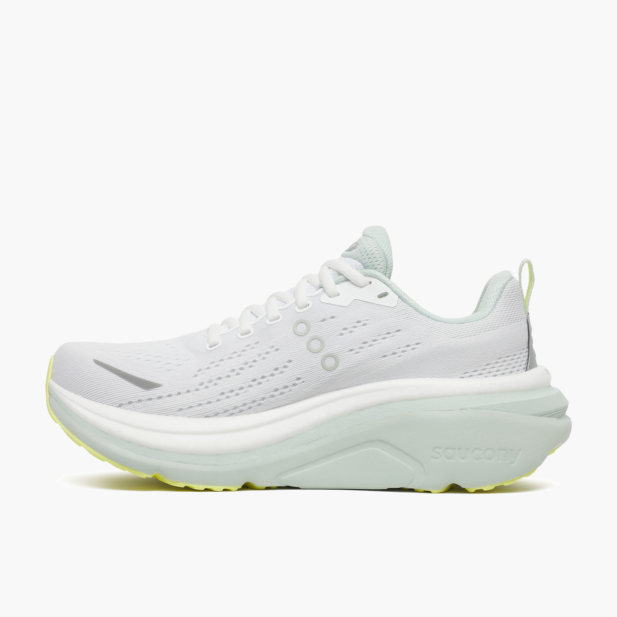 Medial angle shot of Women's Hurricane 25 in White / Mist