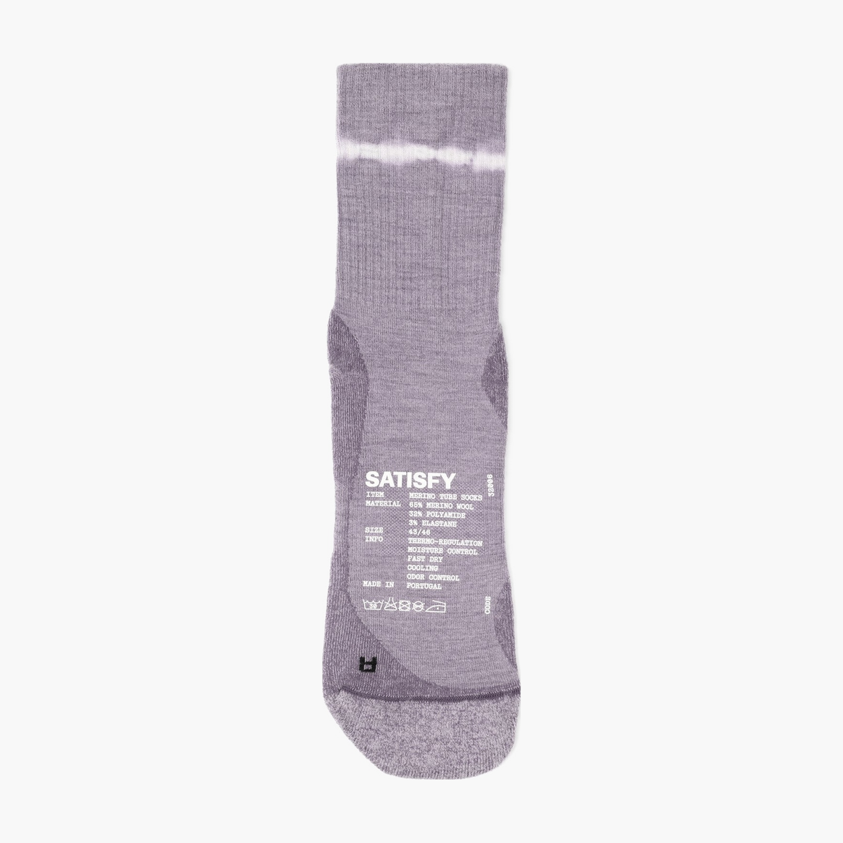 Merino Nylon Tube Socks — Flatlay 2 [32002-71H00]