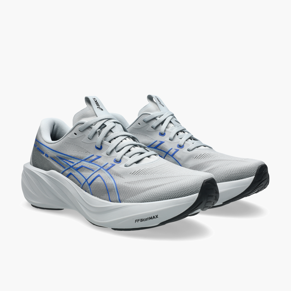 3/4 angle shot of Men's GT-2000 15 in Piedmont Grey / Neon Blue