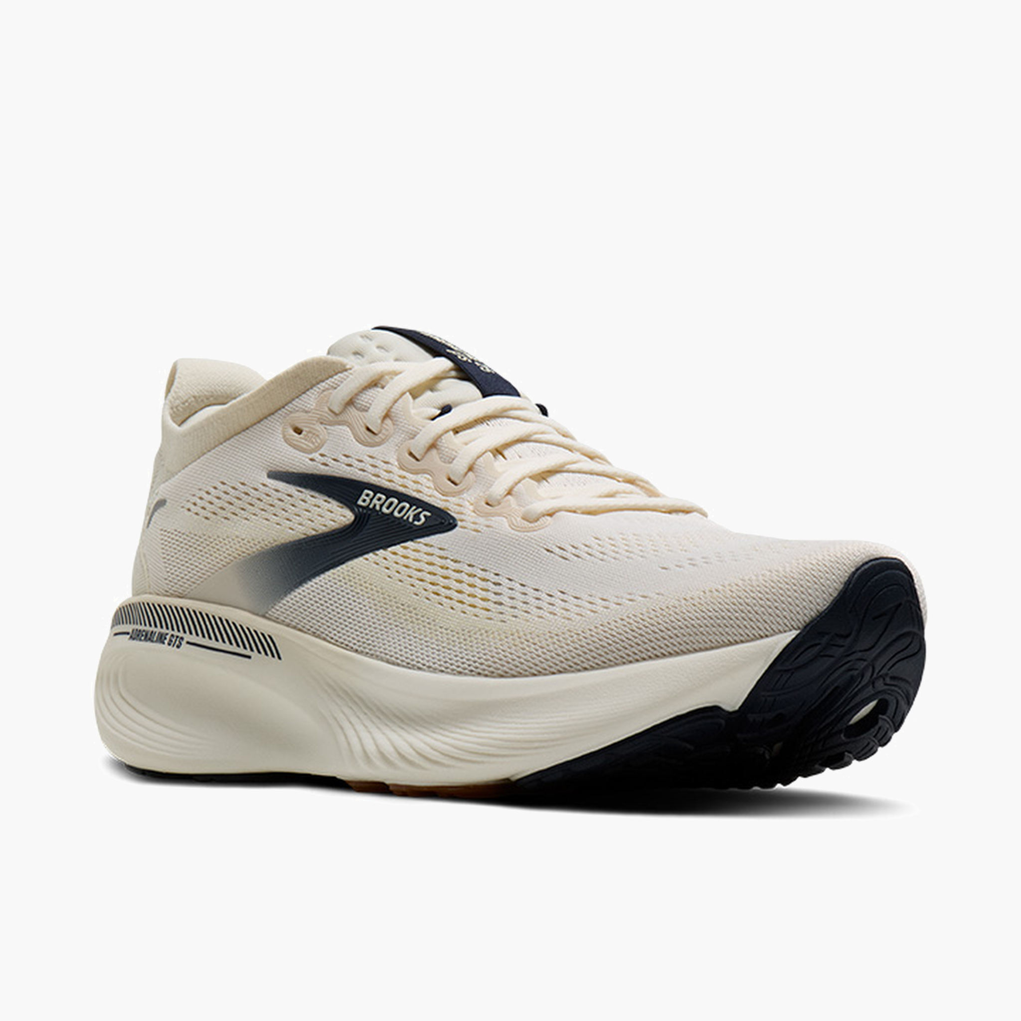 3/4 angle shot of Men's Adrenaline GTS 25 in Arctic Wolf / Rutabaga / Navy