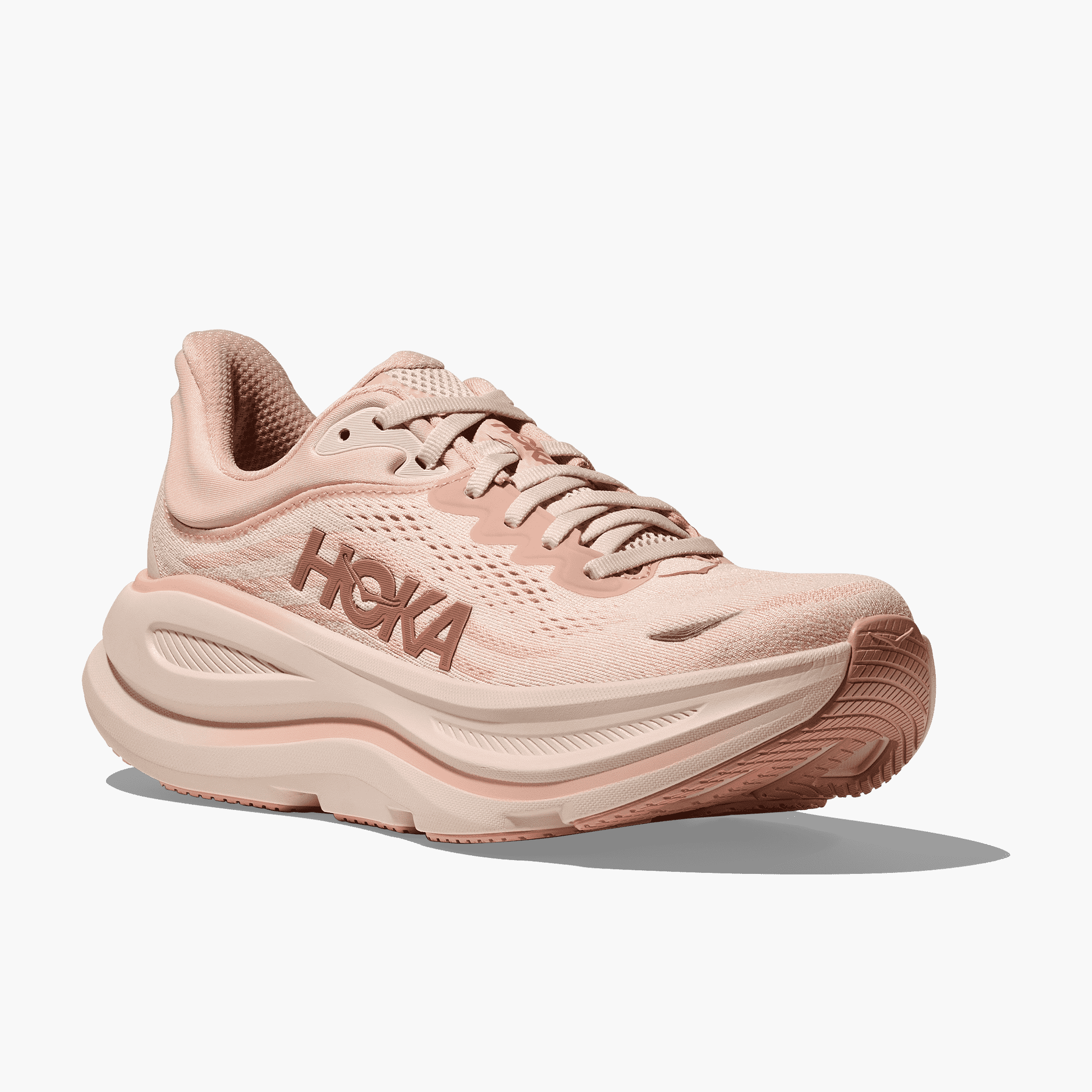 3/4 angle shot of Women's Bondi 9 in Rose Latte  /  Rose Cream