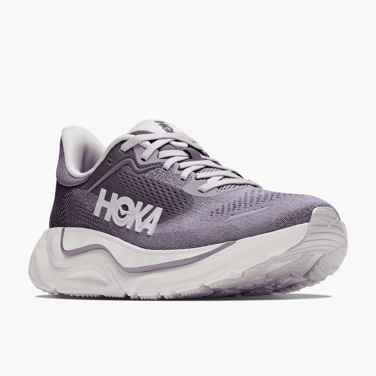 3/4 angle shot of Women's Arahi 9 in Purple Fog  /  Mellow Lilac