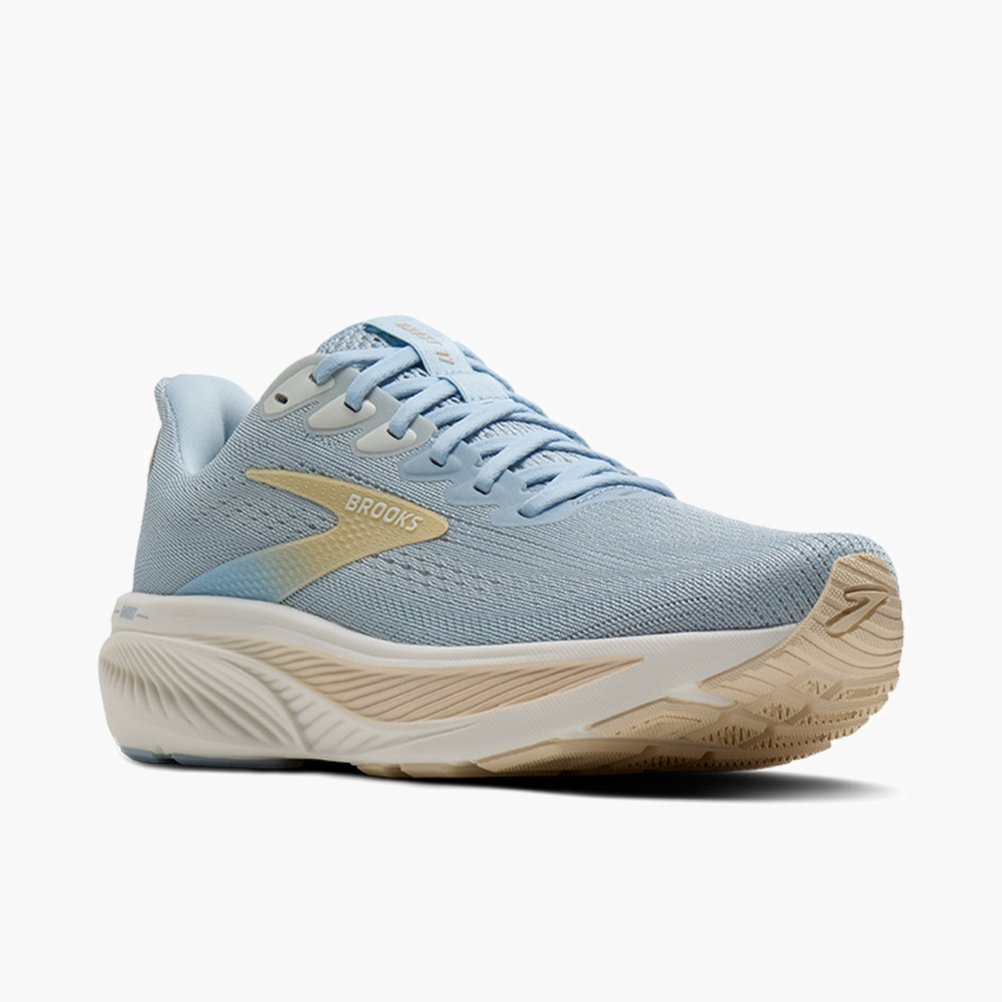3/4 angle shot of Women's Ghost 17 in Skyway / Coconut / Sand