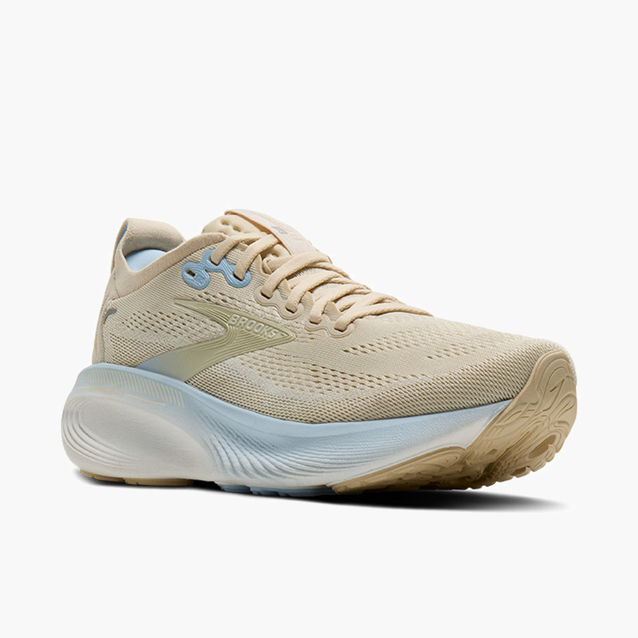 3/4 angle shot of Women's Adrenaline GTS 25 in Sand / Coconut / Skyway