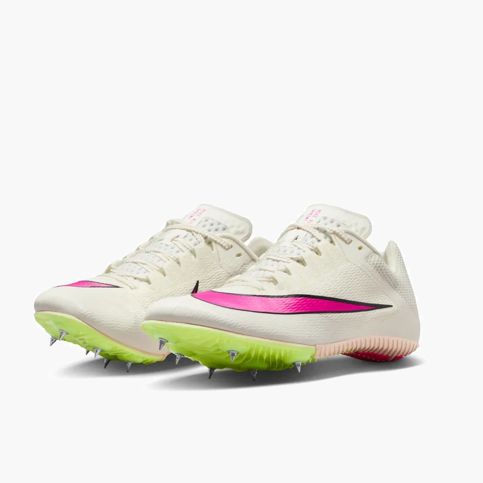 All Gender Zoom Rival Sprint in Sail / Fierce Pink-LT Lemon Twist - 3