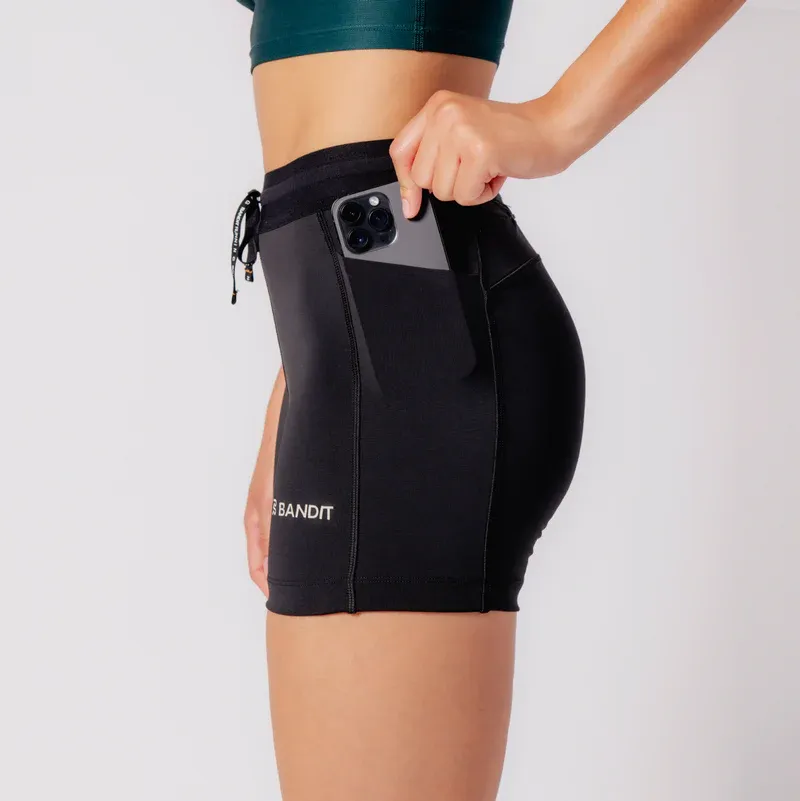 Women s Stamina Compression Shorts 5 in Black - 3