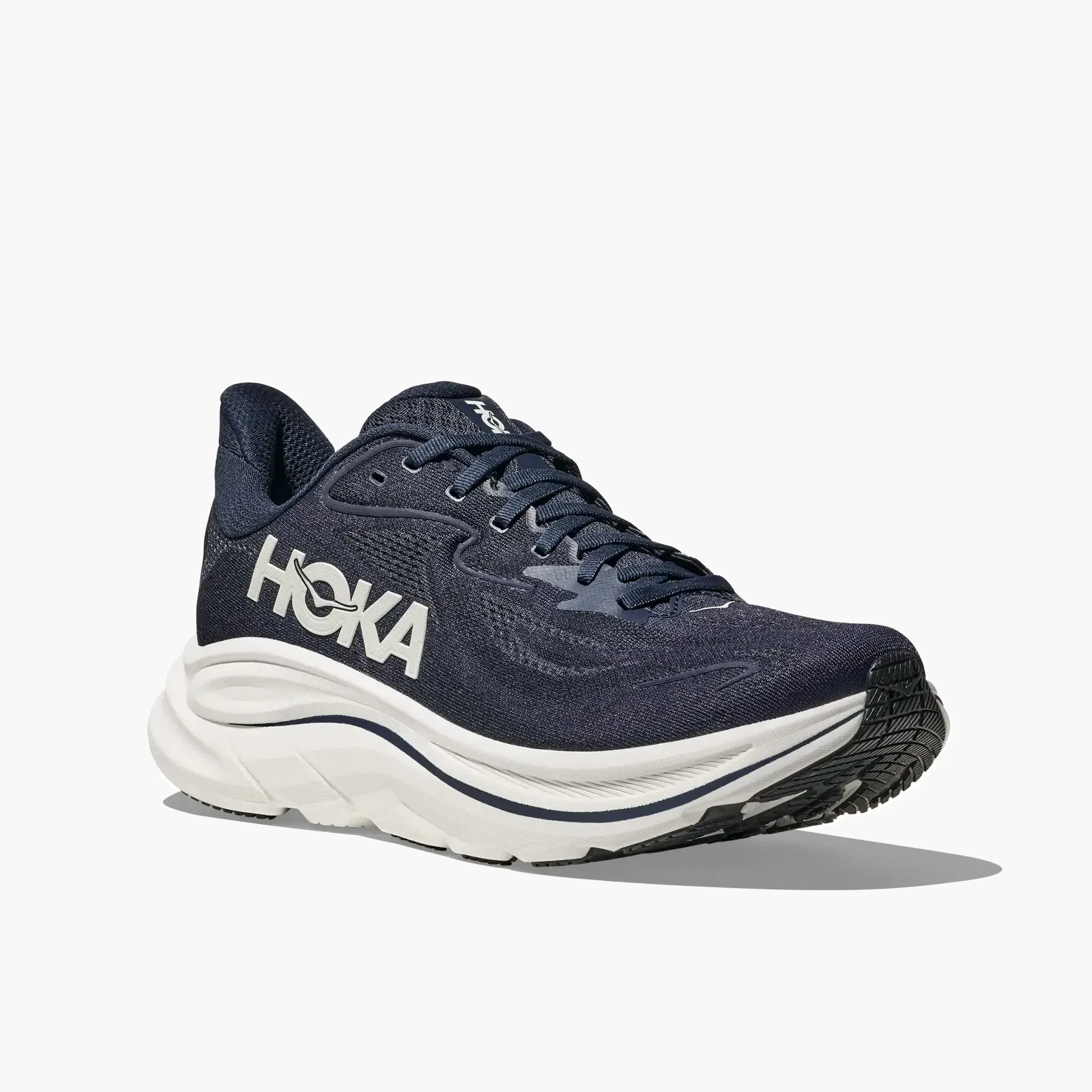 Men s Clifton 10 in Navy / White - 3