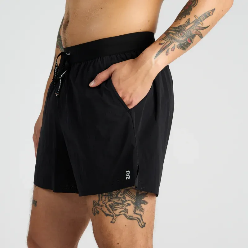Men s Vento Training Shorts 5 in Black - 3