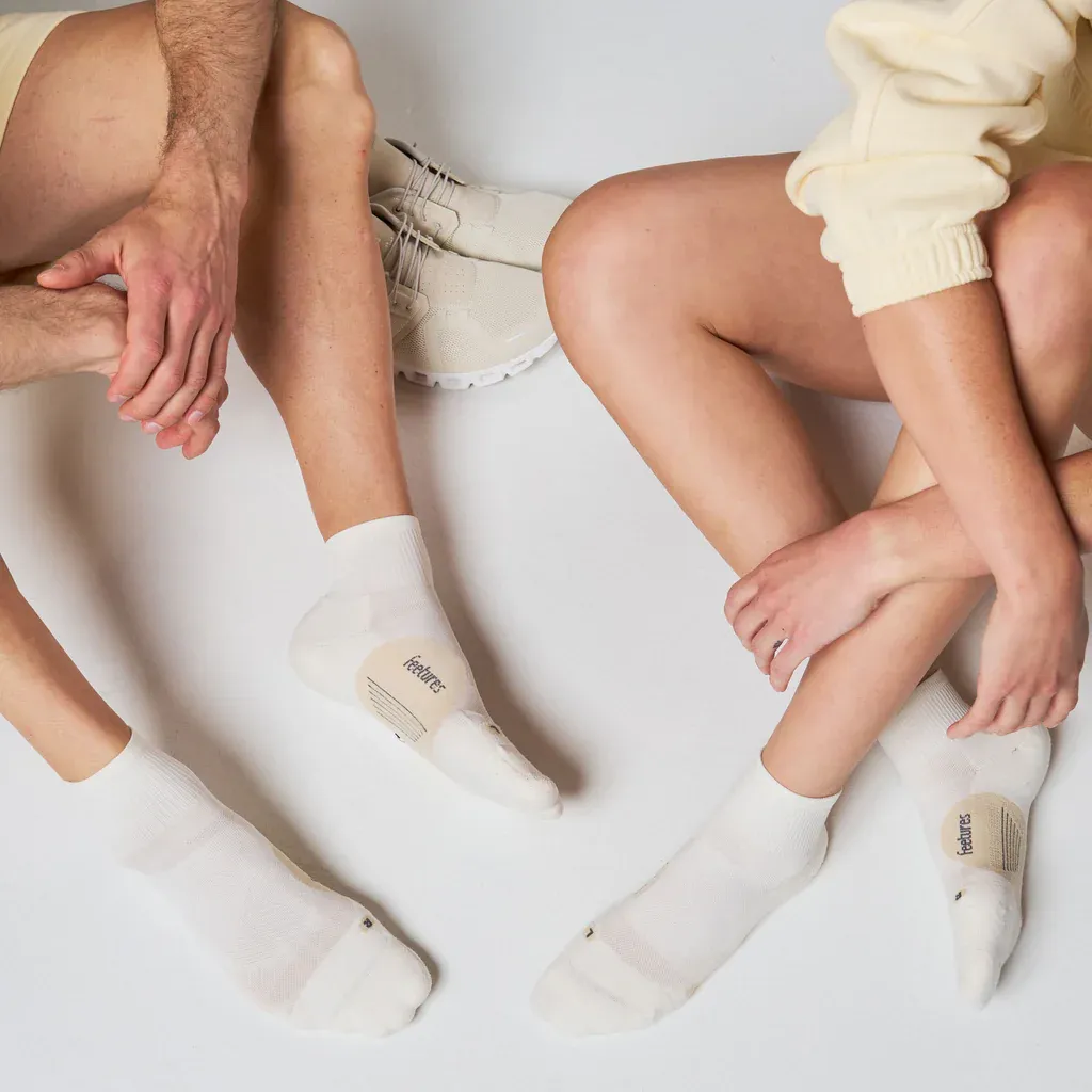 Elite Light Cushion Quarter Socks in Linen - 3