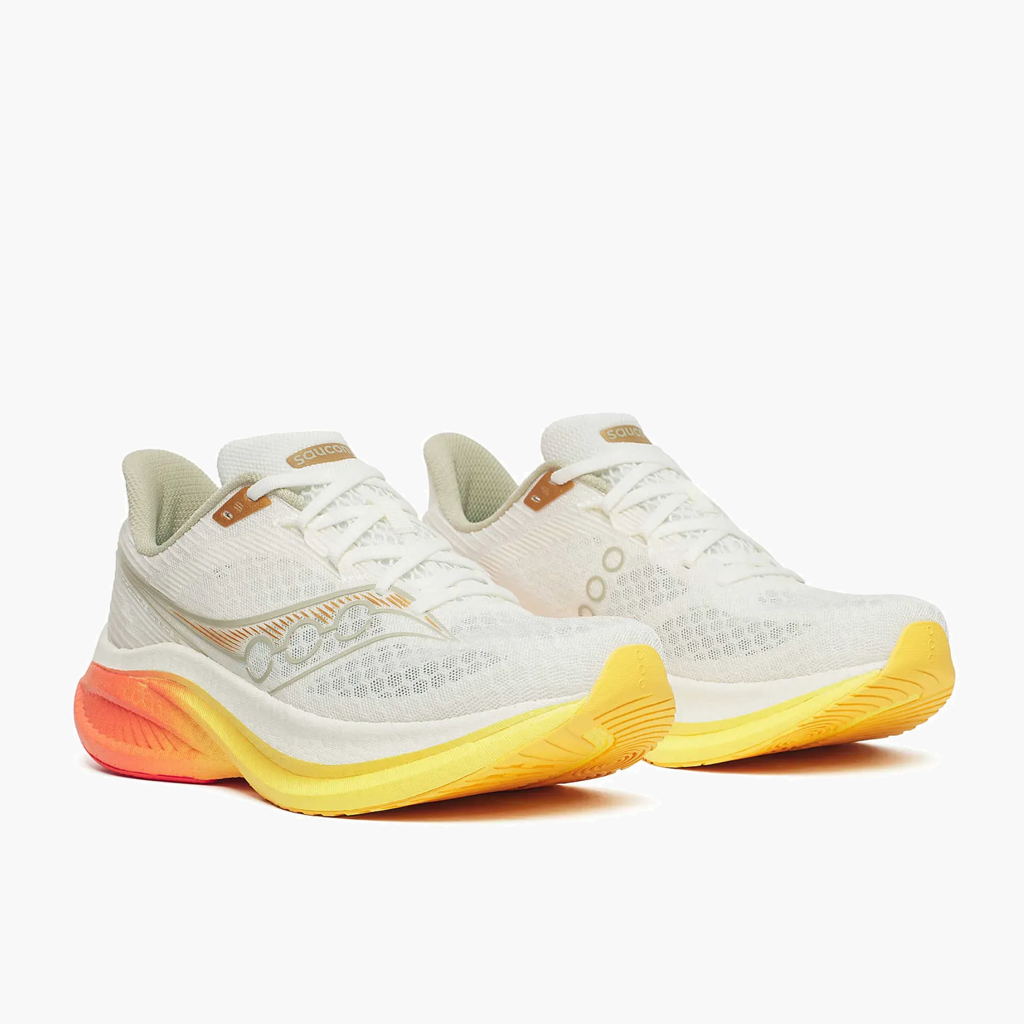Men s Endorphin Speed 5 in Ivory / Fire - 3