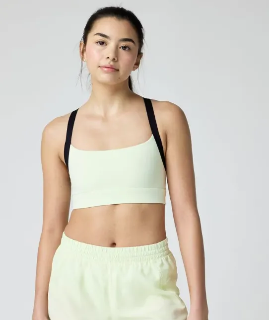 Luxe Strappy Bra in Luminary / Black - 3