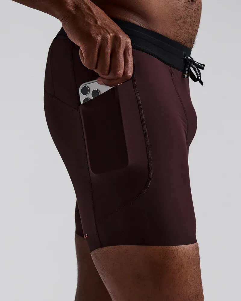Men s SoLite 5-Pocket Quarter Tights - Espresso (3)