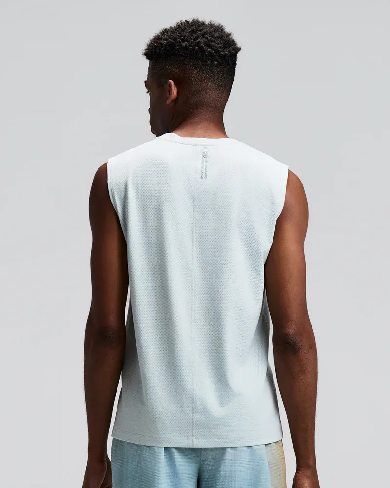 Men s Micromesh Run Tank in Mist - 3