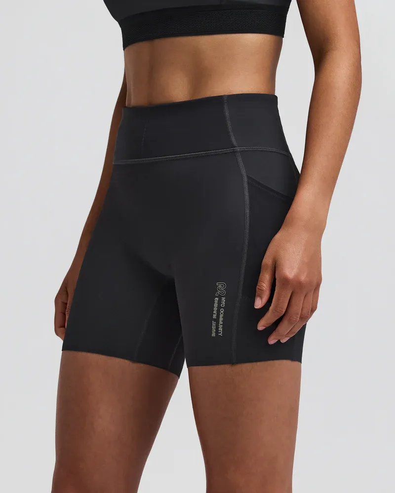 Women s Vanisher High Waist Compression Shorts 5 in Anthracite - 3