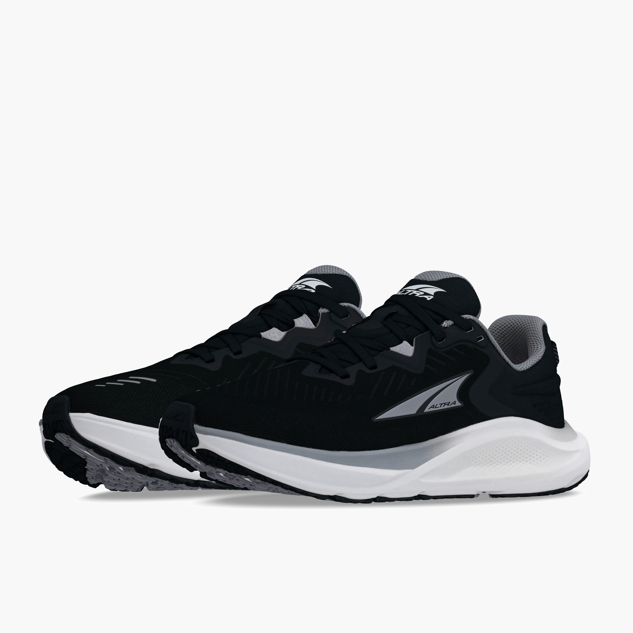 3/4 angle shot of Women's Paradigm 8 in Black / White
