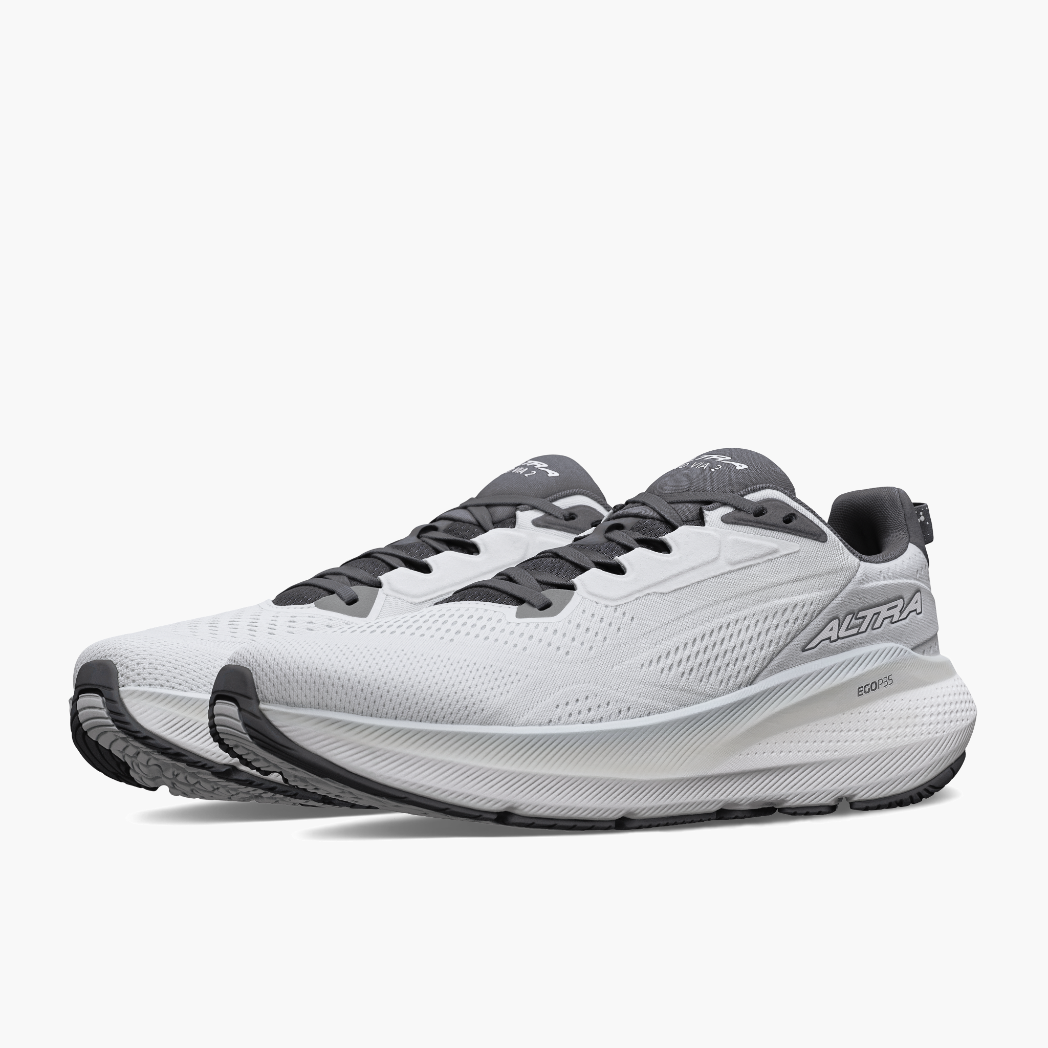 3/4 angle shot of Men's Fwd Via 2 in Light Gray