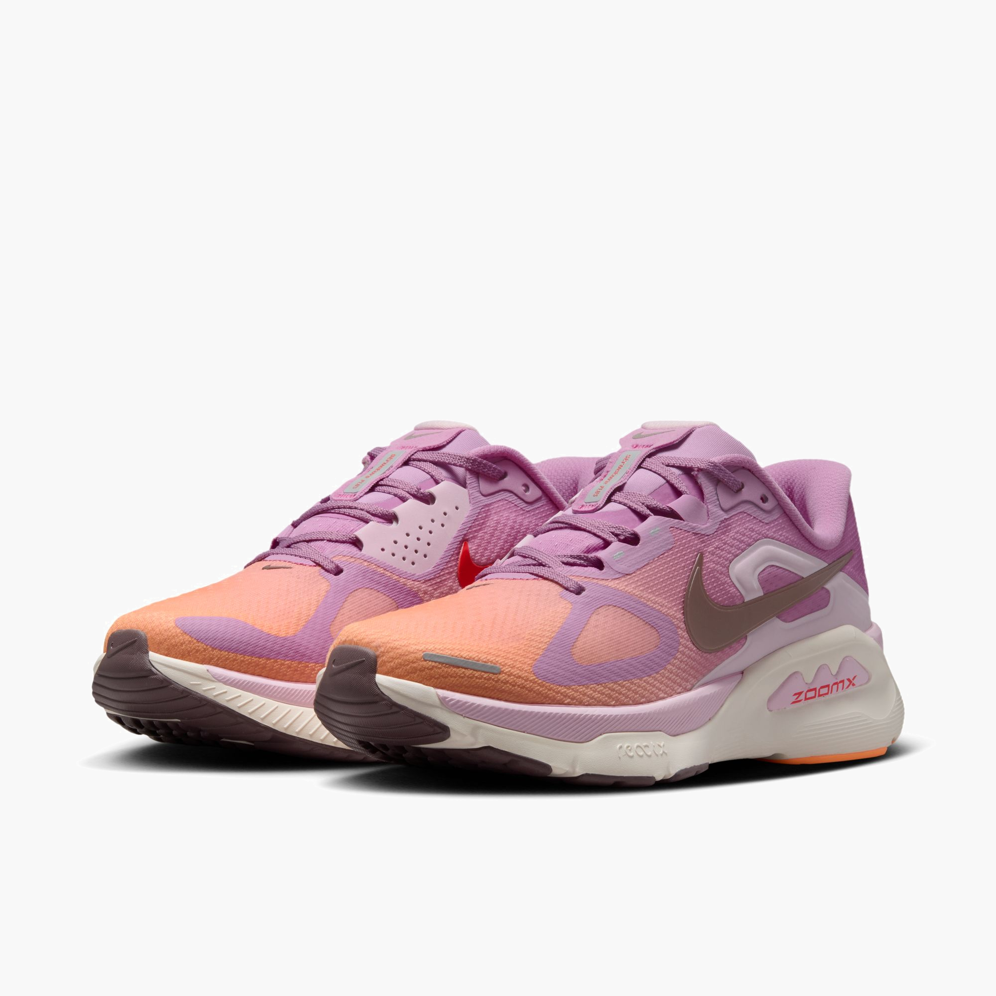 3/4 angle shot of Women's Structure Plus in Lt Magenta / Tattoo-Orange Pulse-Pink Foam