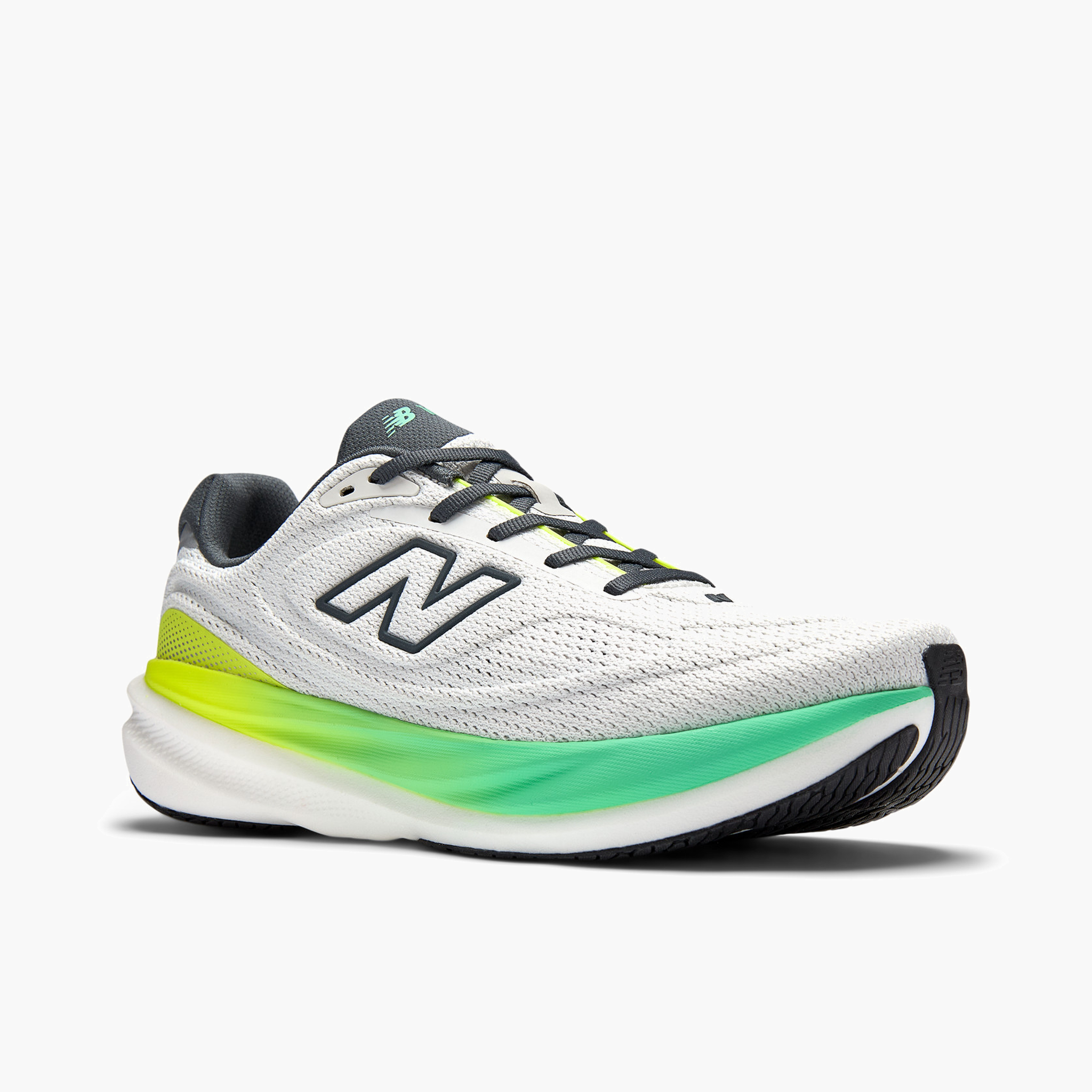 3/4 angle shot of Men's 1080 v15 in Reflection / Graphite / Deepend