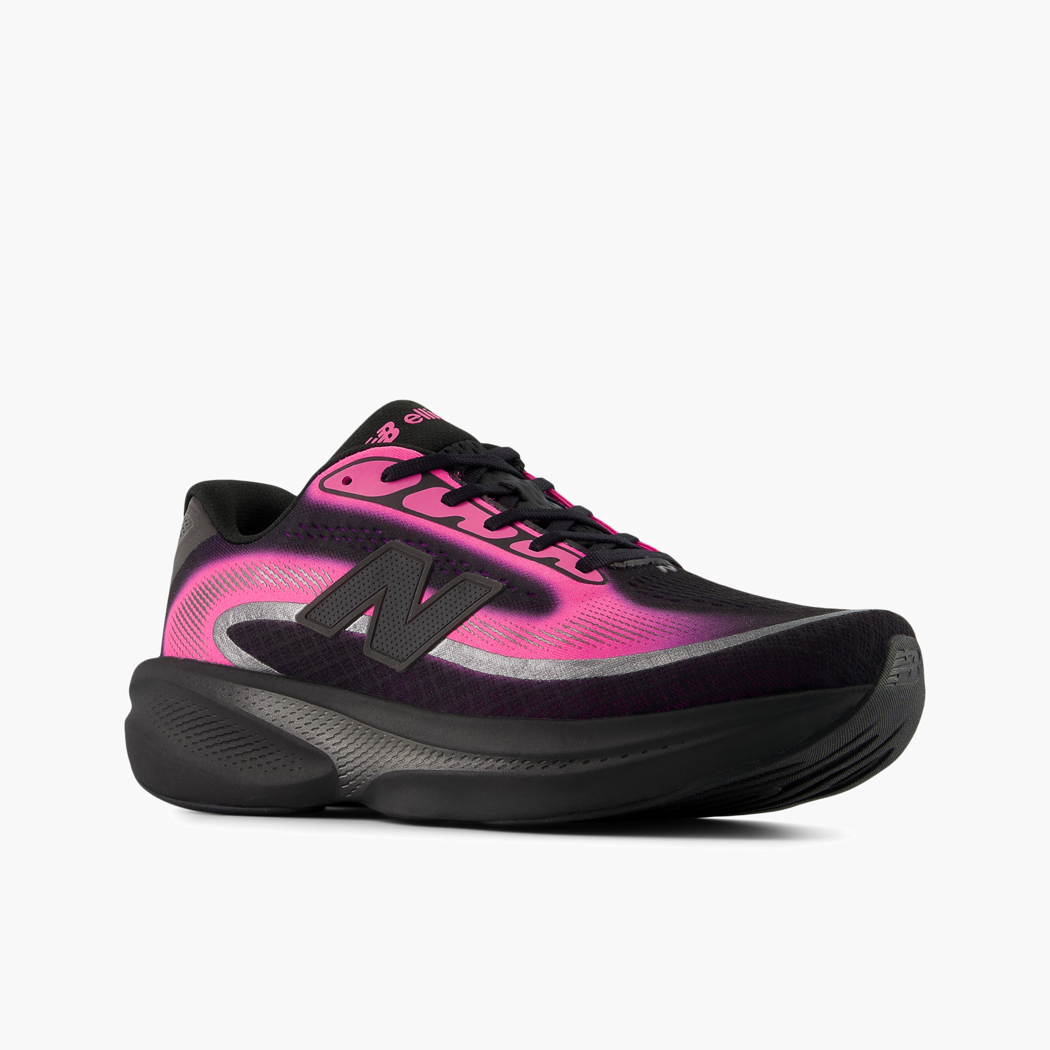 3/4 angle shot of Men's Ellipse v1 in Pinkheat / Blackmetallic / Black