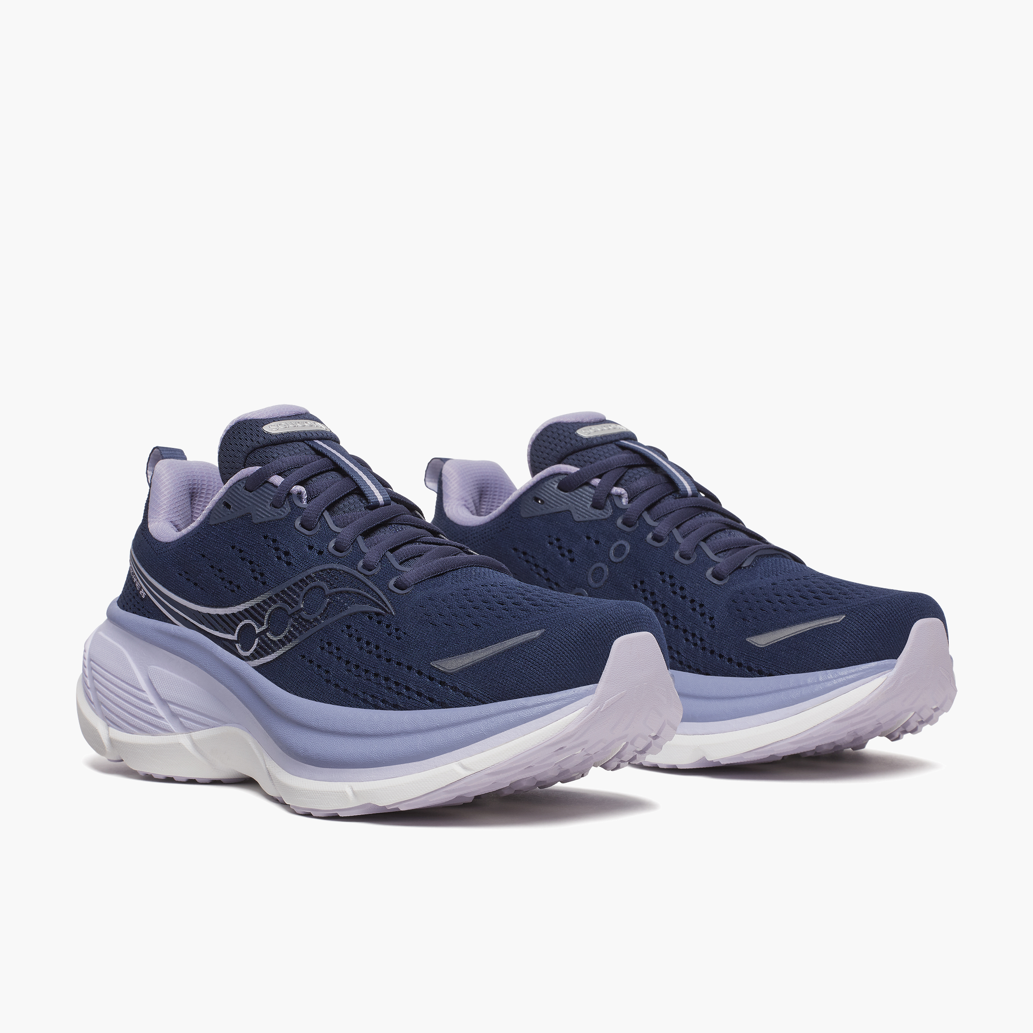 3/4 angle shot of Women's Hurricane 25 in Navy / Aster