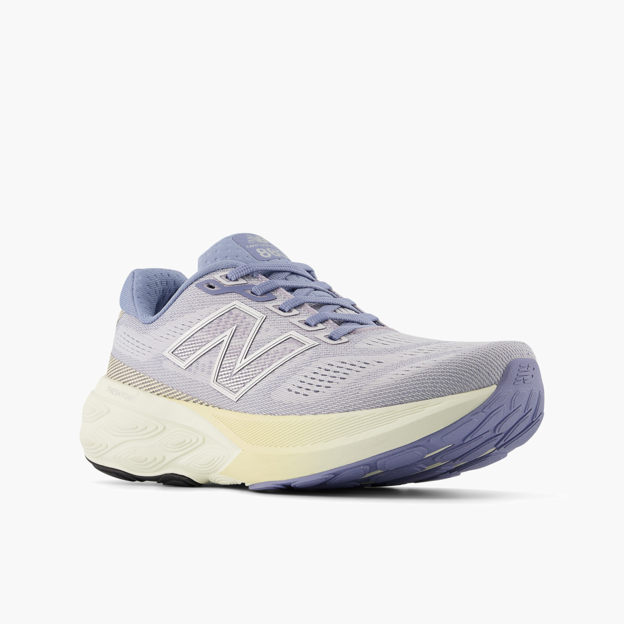 3/4 angle shot of Women's 880 v15 in Pearl Grey