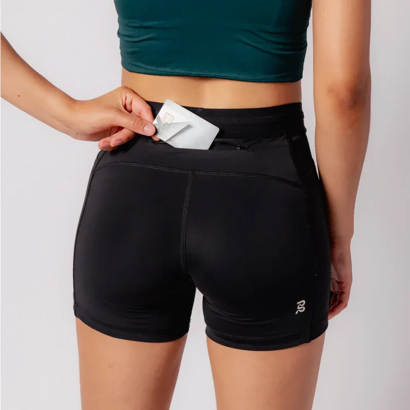 Women s Stamina Compression Shorts 5 in Black - 4