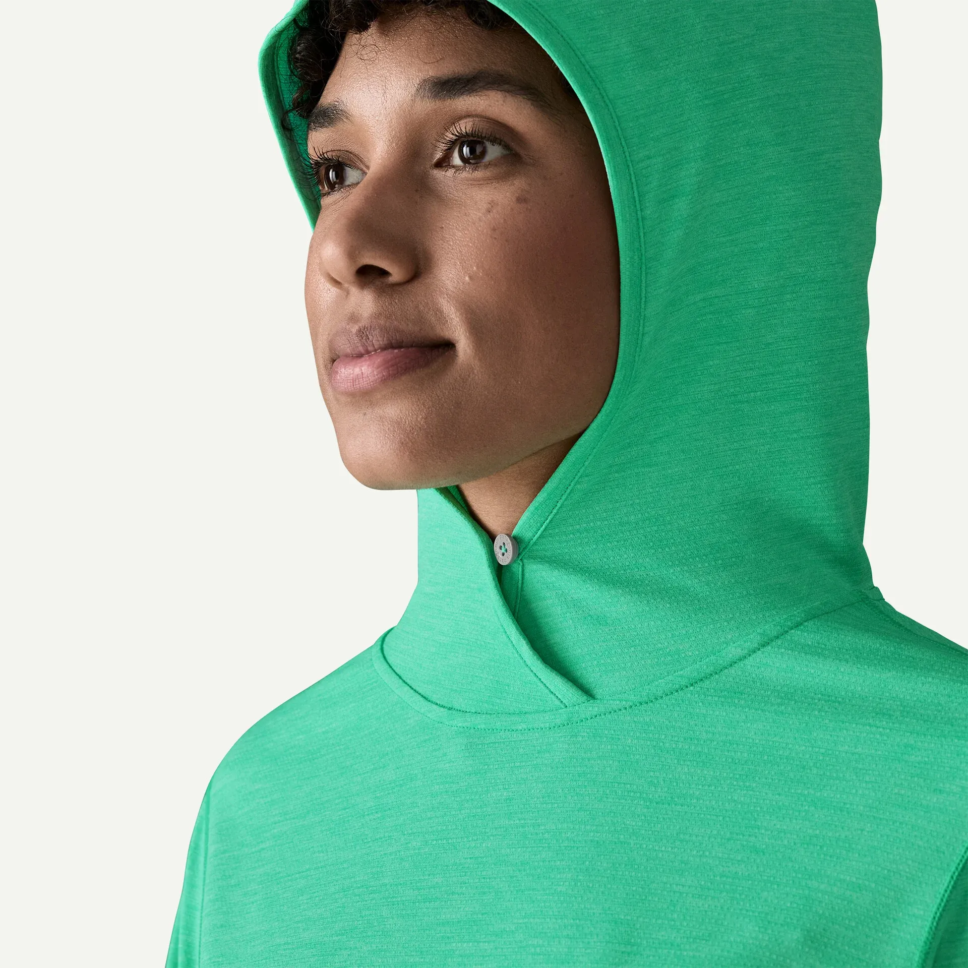 Women s Capilene Cool Sun Hoody in Aqua Stone (MCR) - 4
