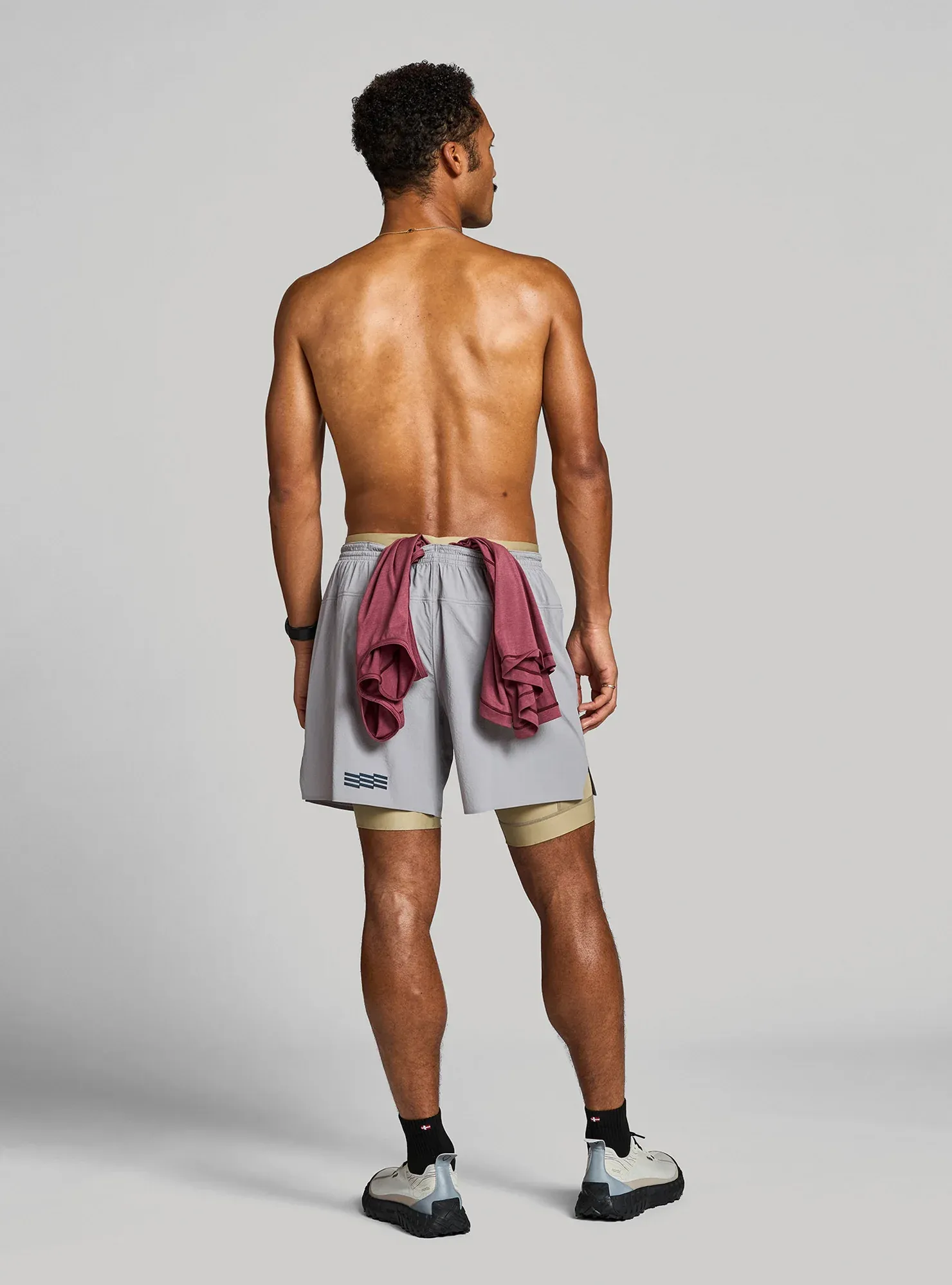 Men s Multi 2-in-1 Shorts 7 in Halflight - 4