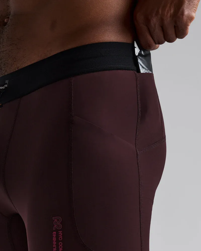 Men s SoLite 5-Pocket Quarter Tights - Espresso (4)