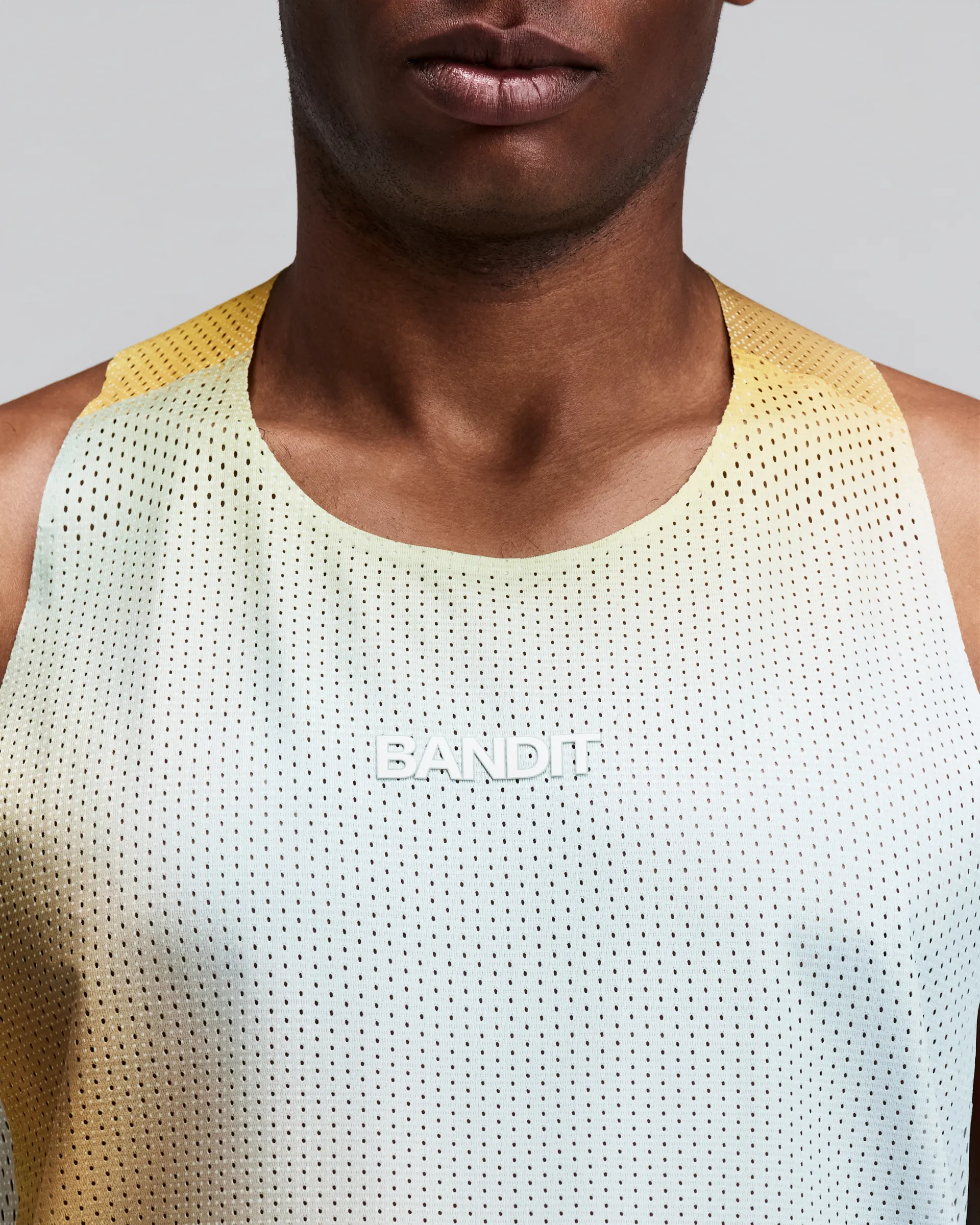 Men s Shredder Race Singlet with Flopack in Lagoon Multi - 4