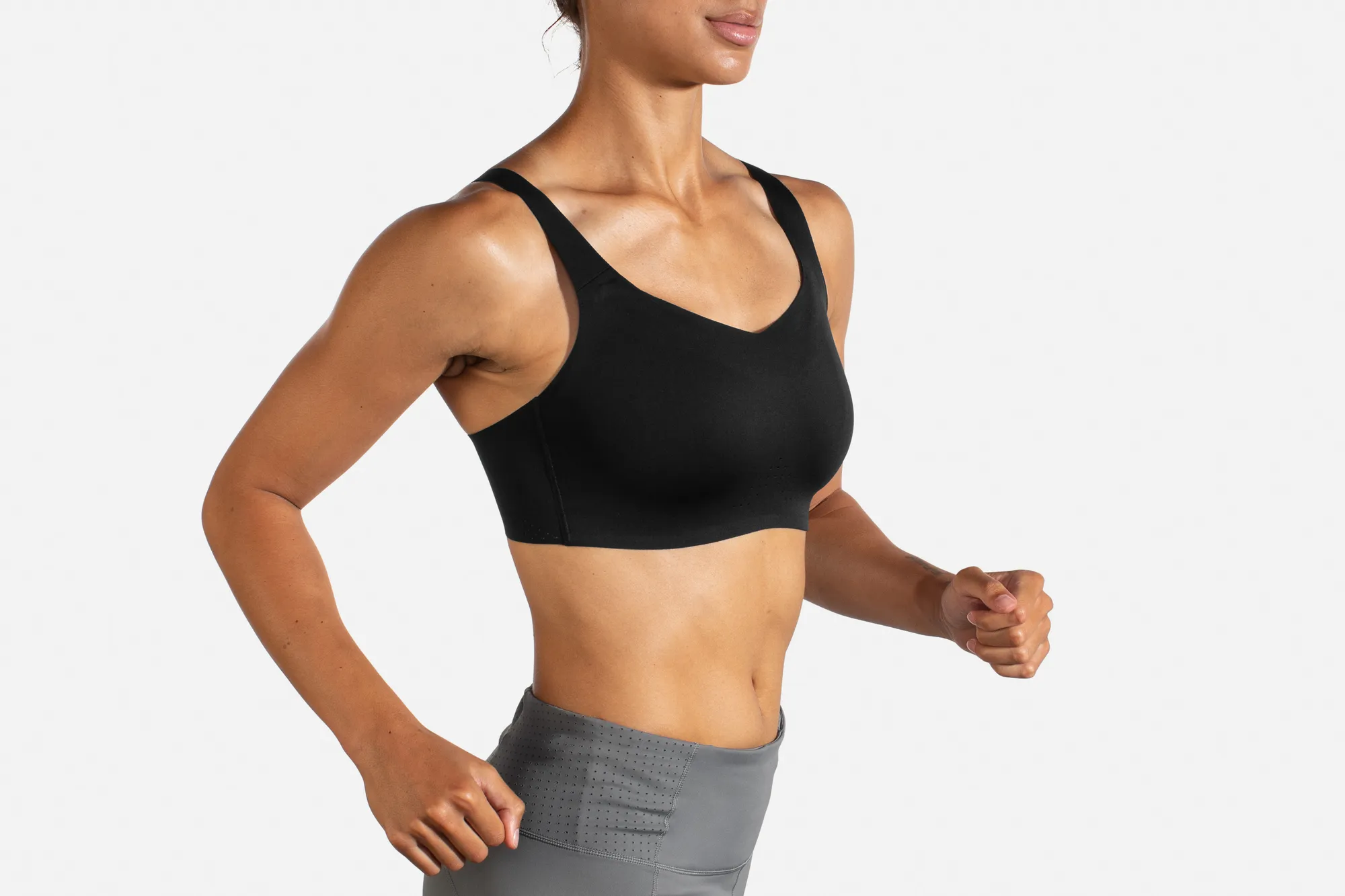 Dare Underwire Run Bra in Black - 5