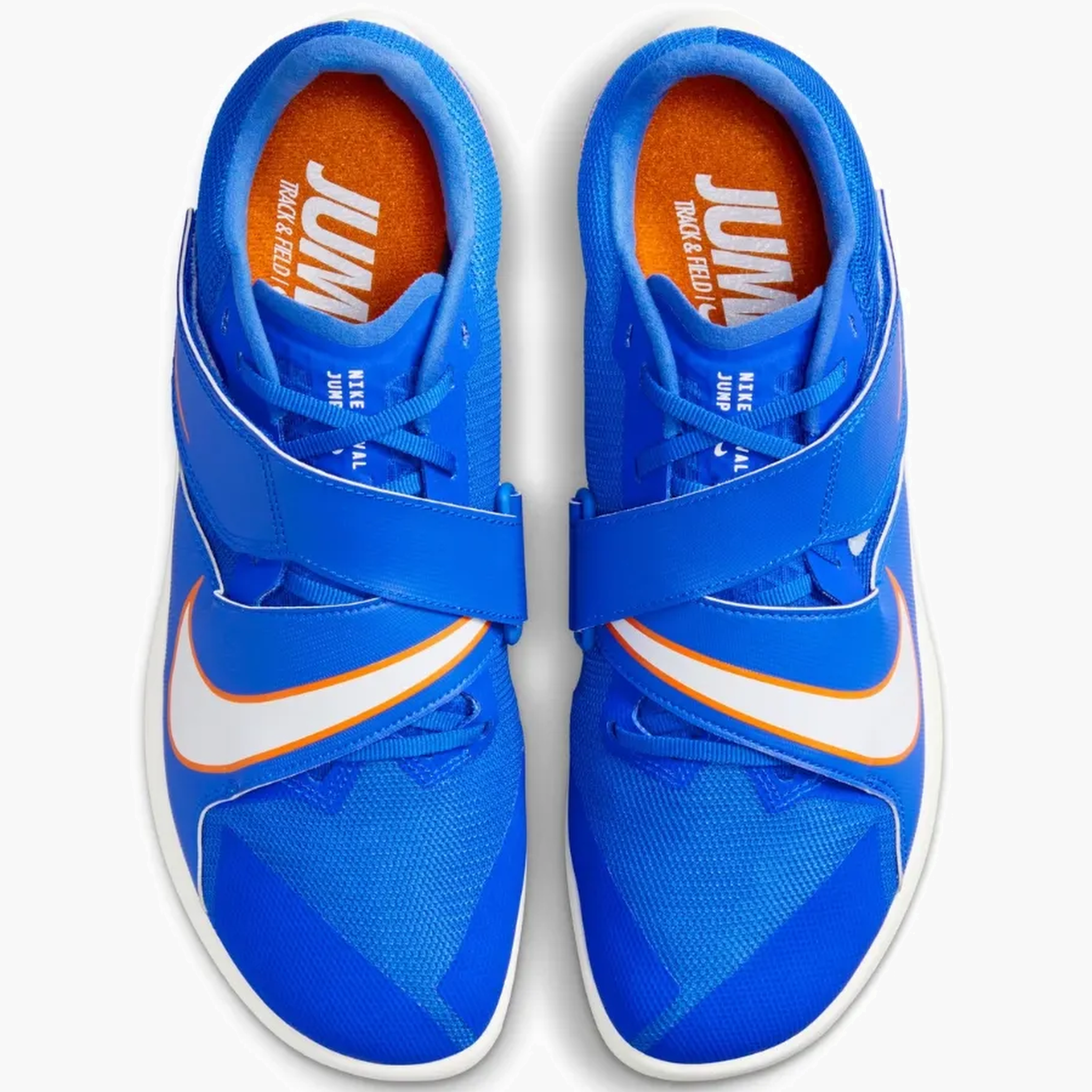 All Gender Zoom Rival Jump in Racer Blue / White-Safety Orange - 5