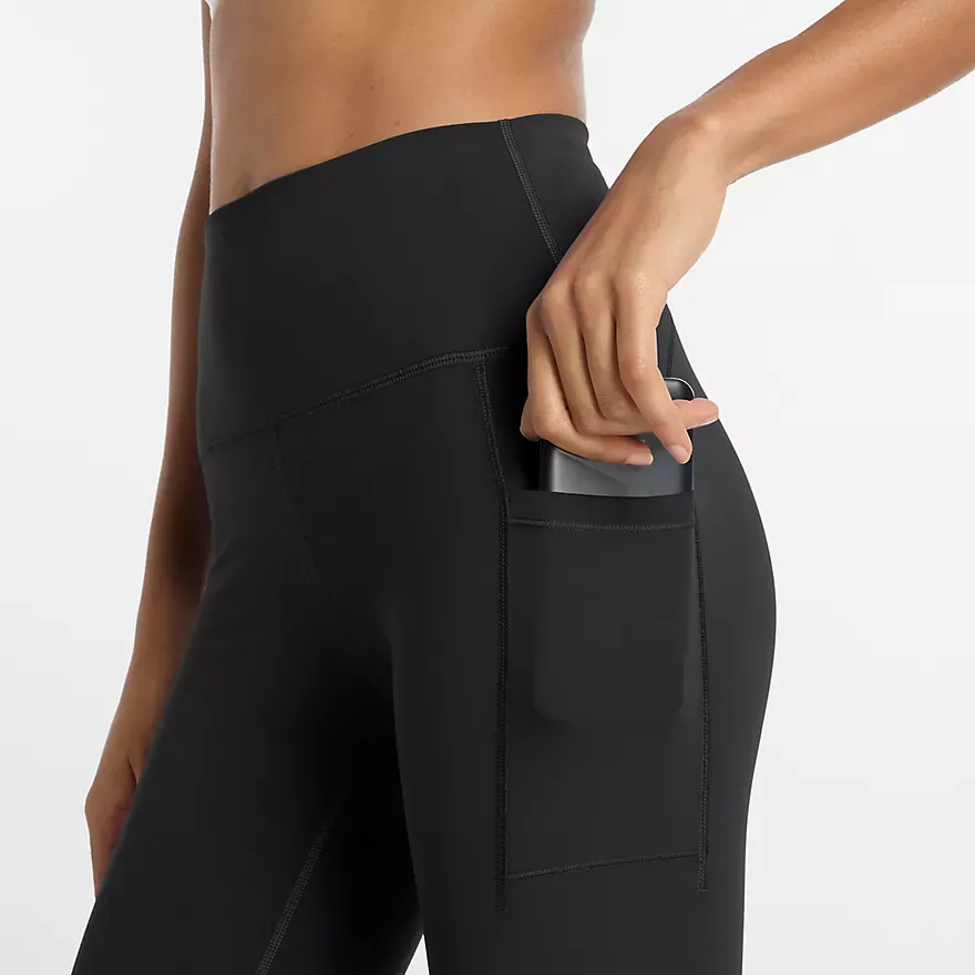 Women s Sleek Pocket High Rise Tight 27 in Black - 5