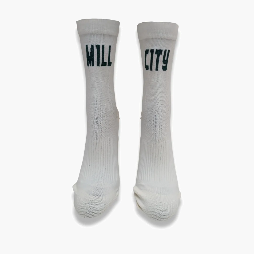 Mill City Crew Socks in Natural - 5