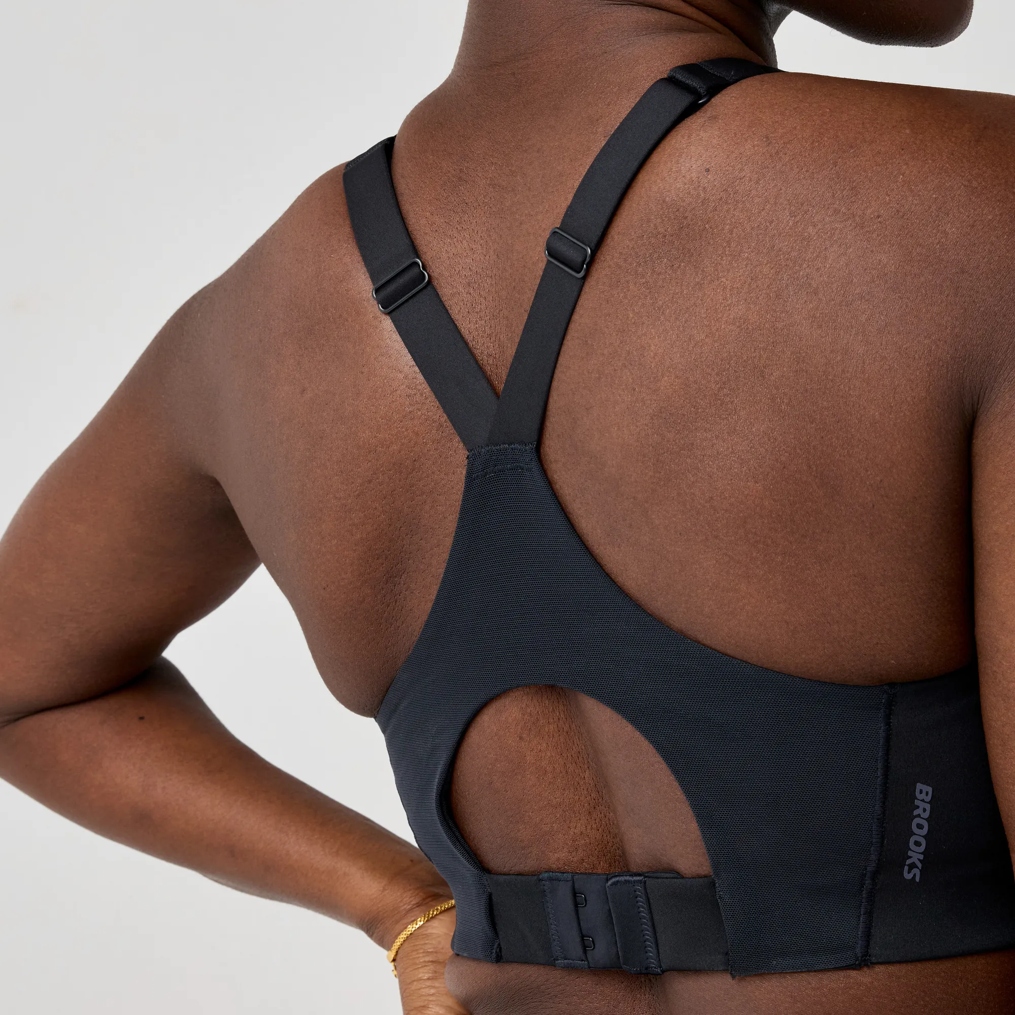 Limitless Racerback Bra in Black - 5