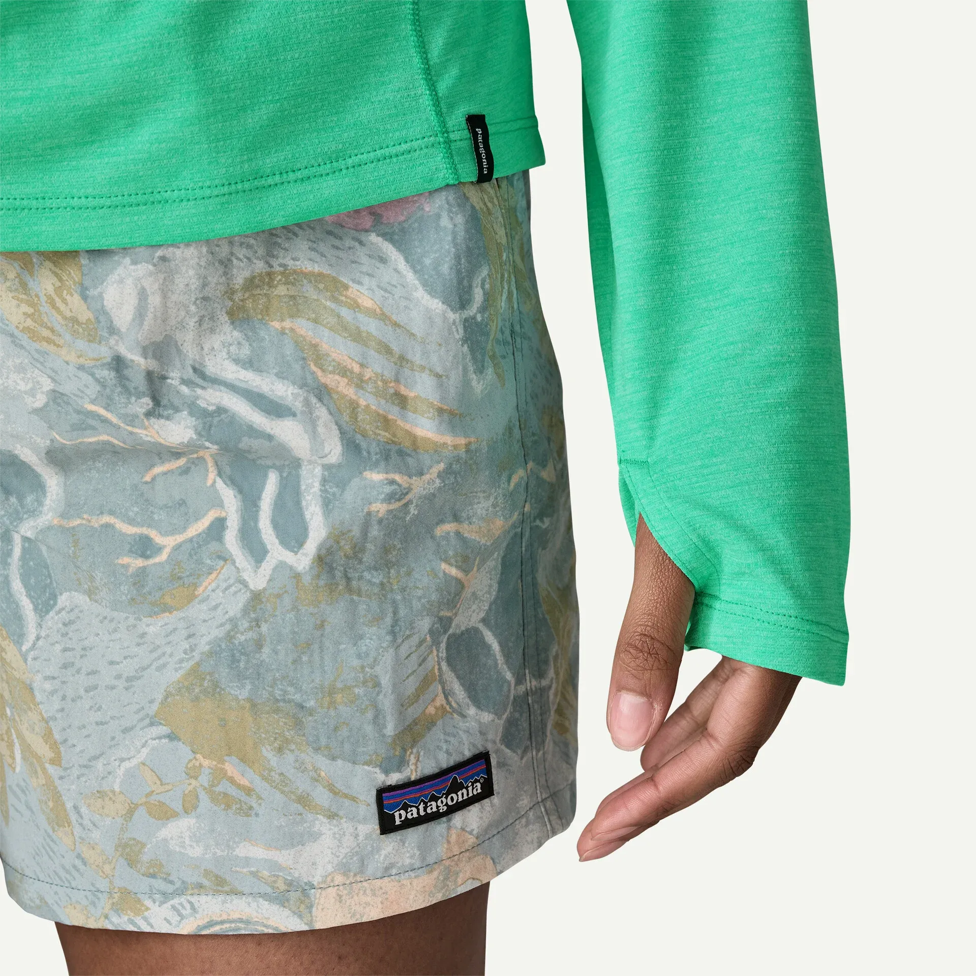 Women s Capilene Cool Sun Hoody in Aqua Stone (MCR) - 5