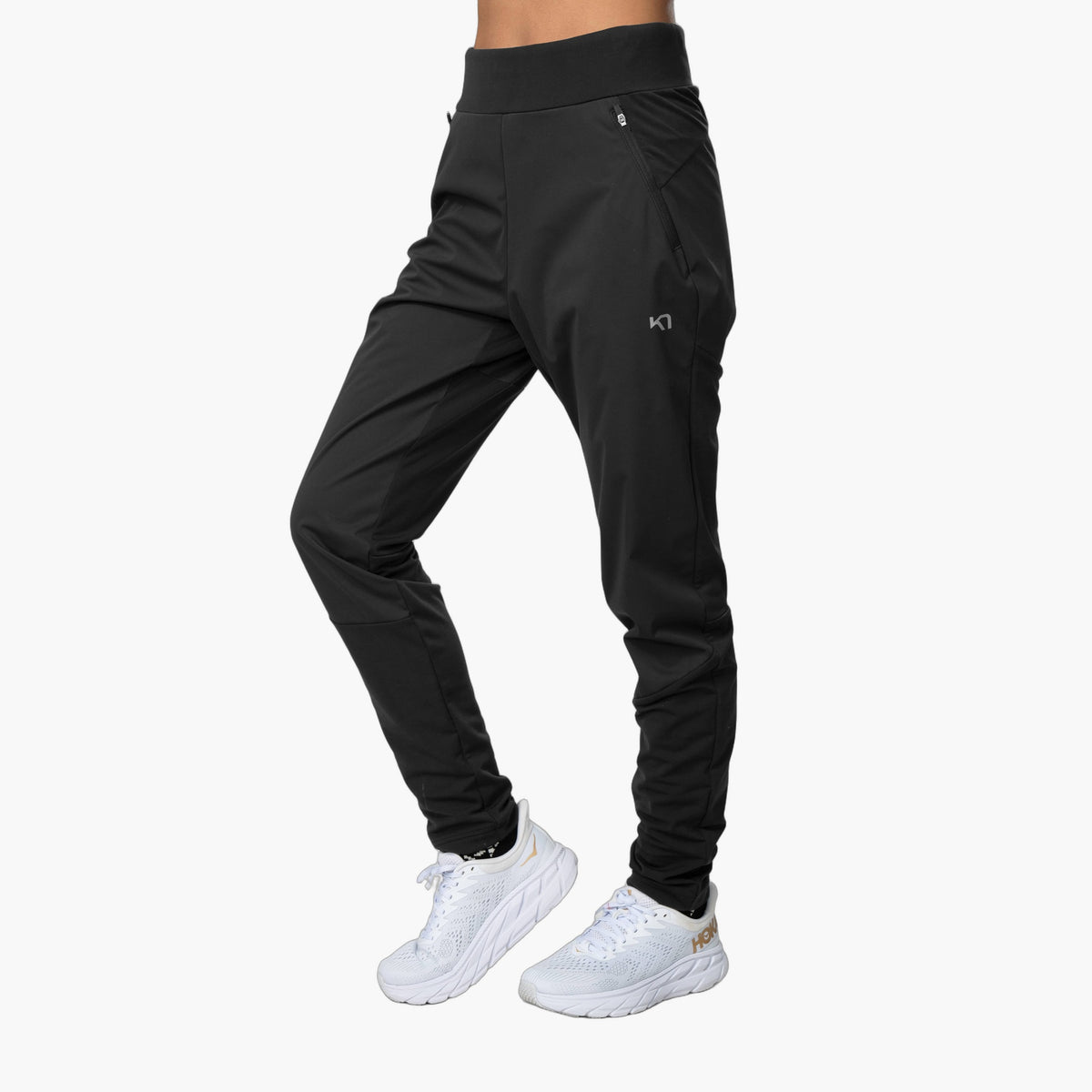 Women's Tirill Hybrid Pants 2.0 — on-body source 3 [623866-Black]