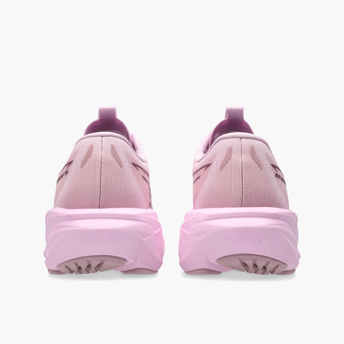 Heel angle shot of Women's GT-2000 15 in Hazy Lilac / Taro Purple