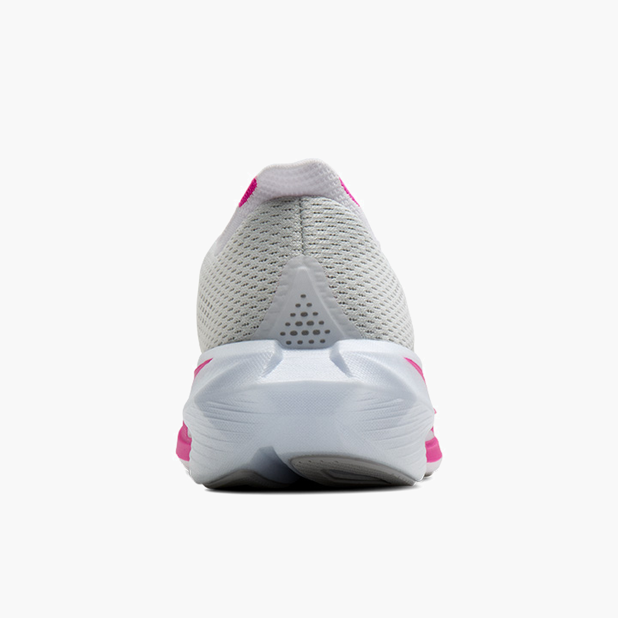Heel angle shot of Women's Hyperion 3 in White / Luminary / Cyber Pink