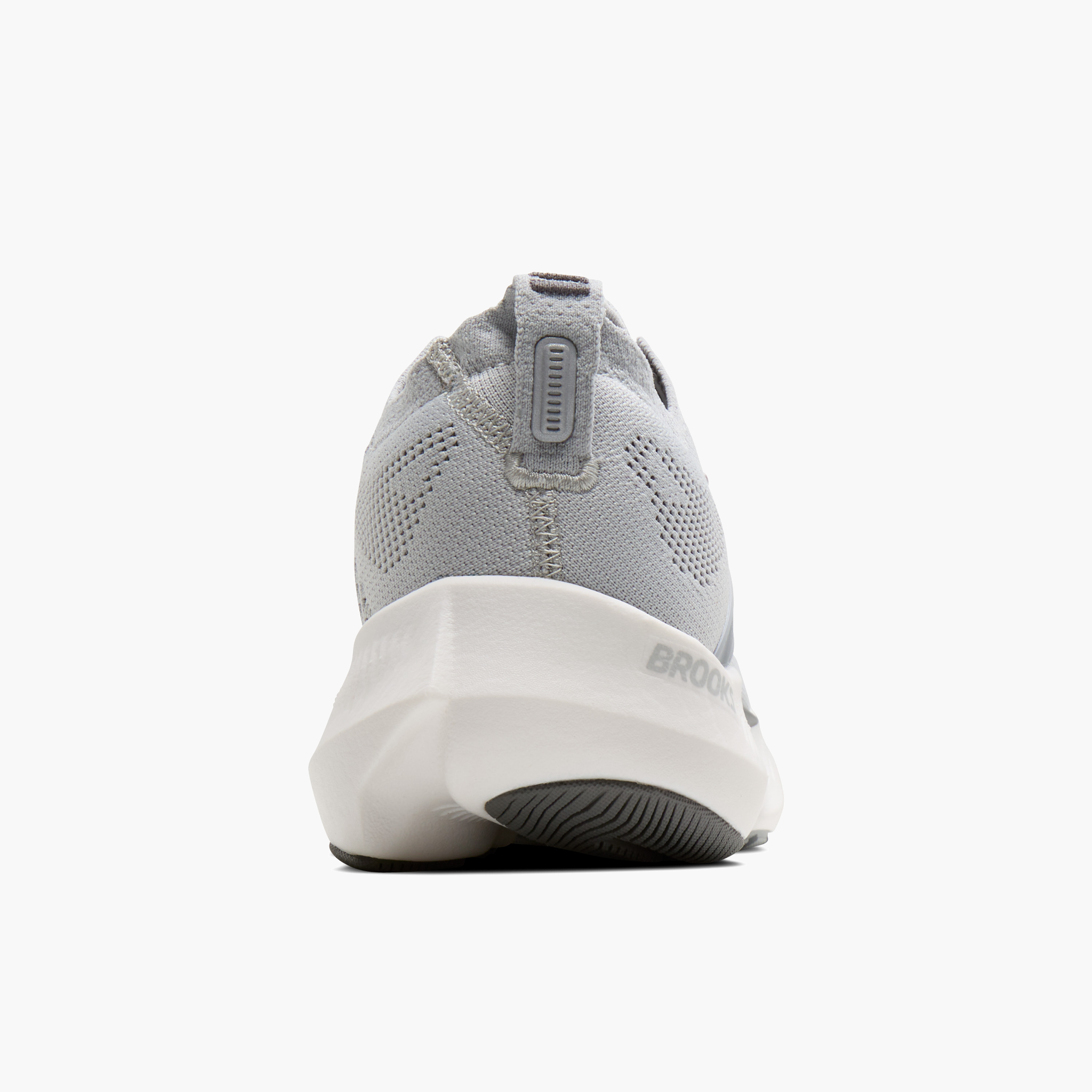 Heel angle shot of Women's Glycerin Flex in Harbor Mist / Poppy Seed / Pink