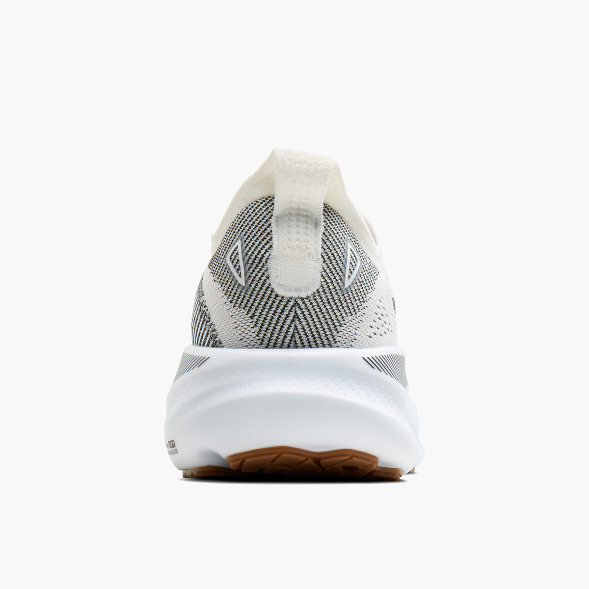 Heel angle shot of Women's Adrenaline GTS 26 in White / Black / Gum