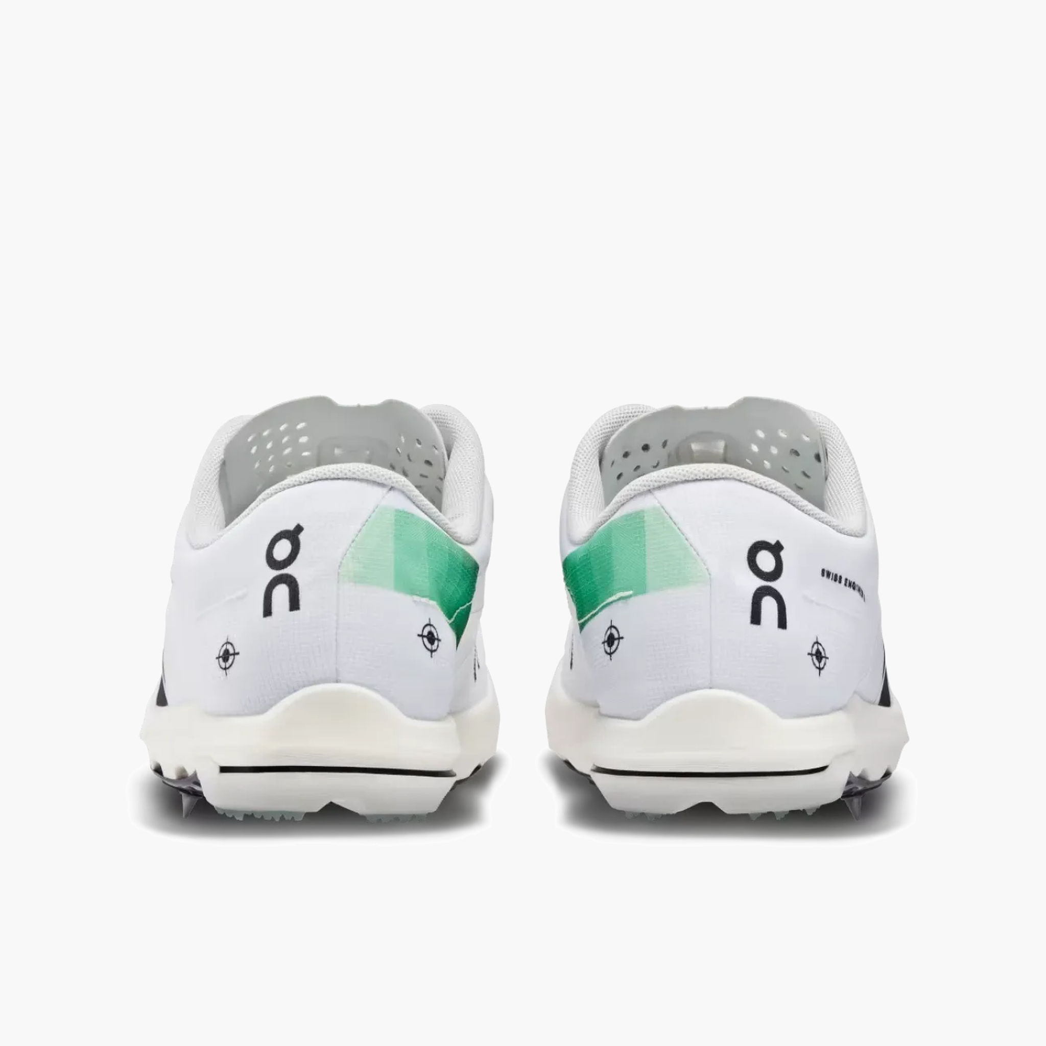 Heel angle shot of Mens Cloudspike 10000