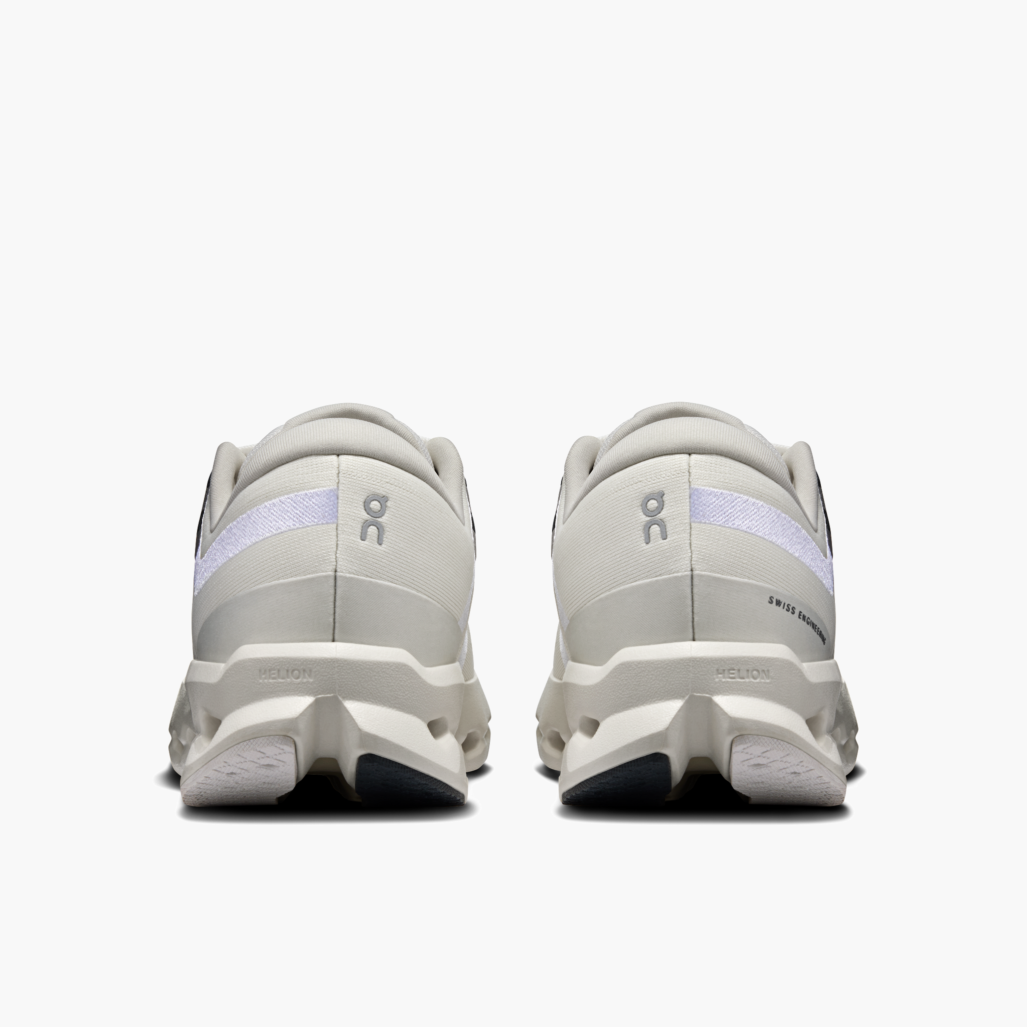 Heel angle shot of Women's Cloudsurfer 2 in Ivory | Ivory