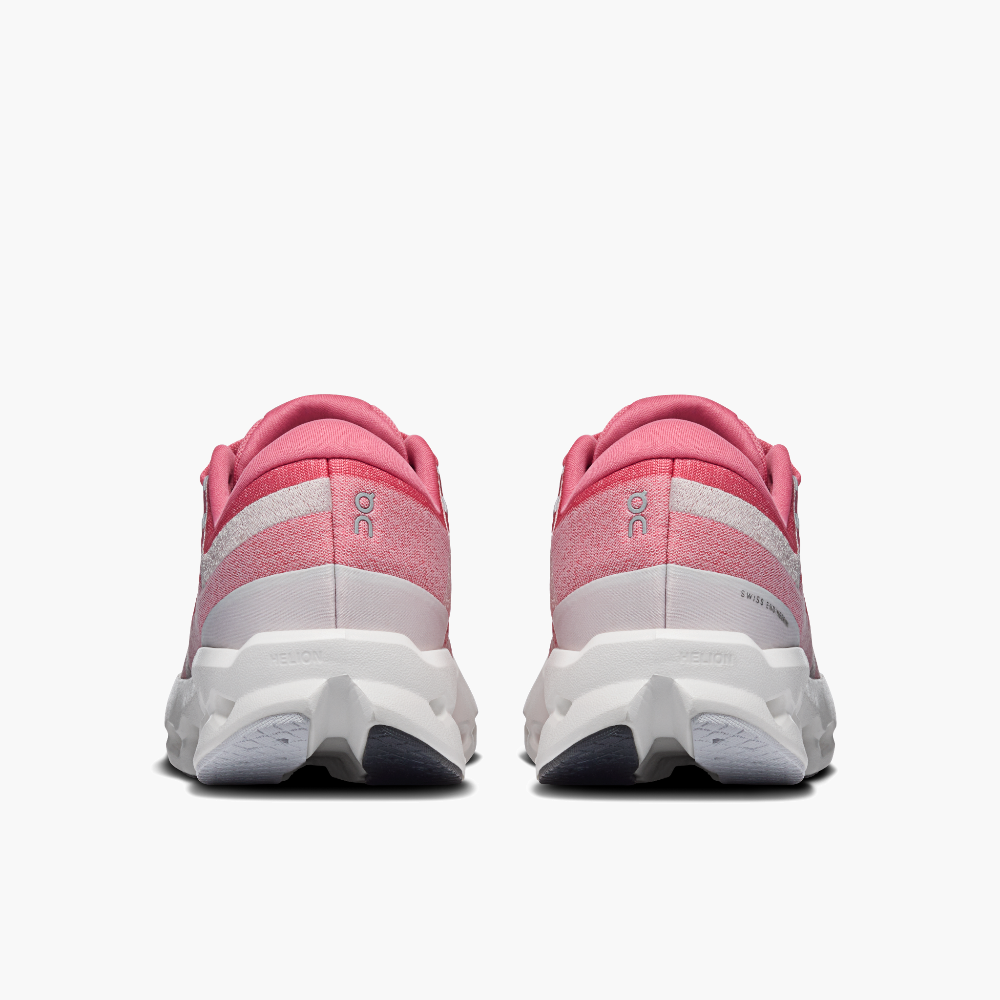 Heel angle shot of Women's Cloudsurfer 2 in Camellia | Ivory