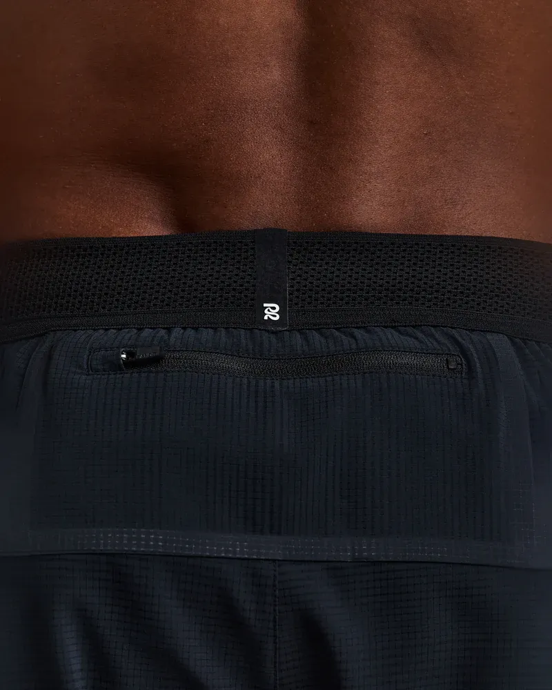 Men s CoolGrid Split Shorts 3 in Black - 6