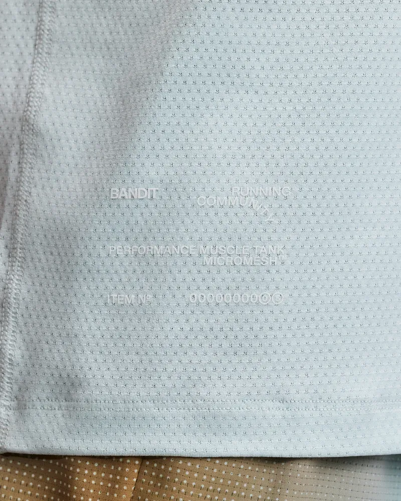 Men s Micromesh Run Tank in Mist - 6